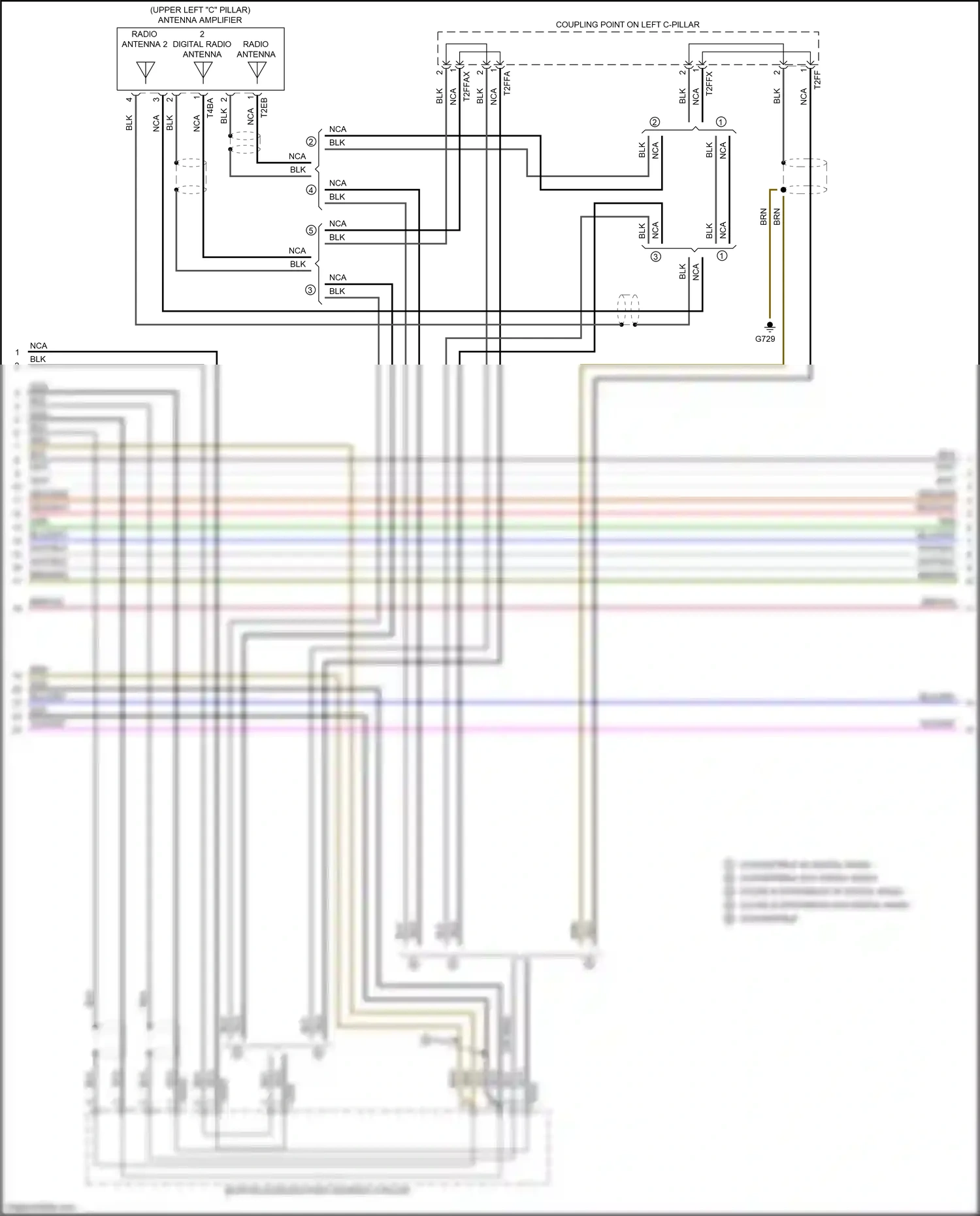 Wiring diagram brn/vio for Audi S5 II (2016-2019) (6 of 33)