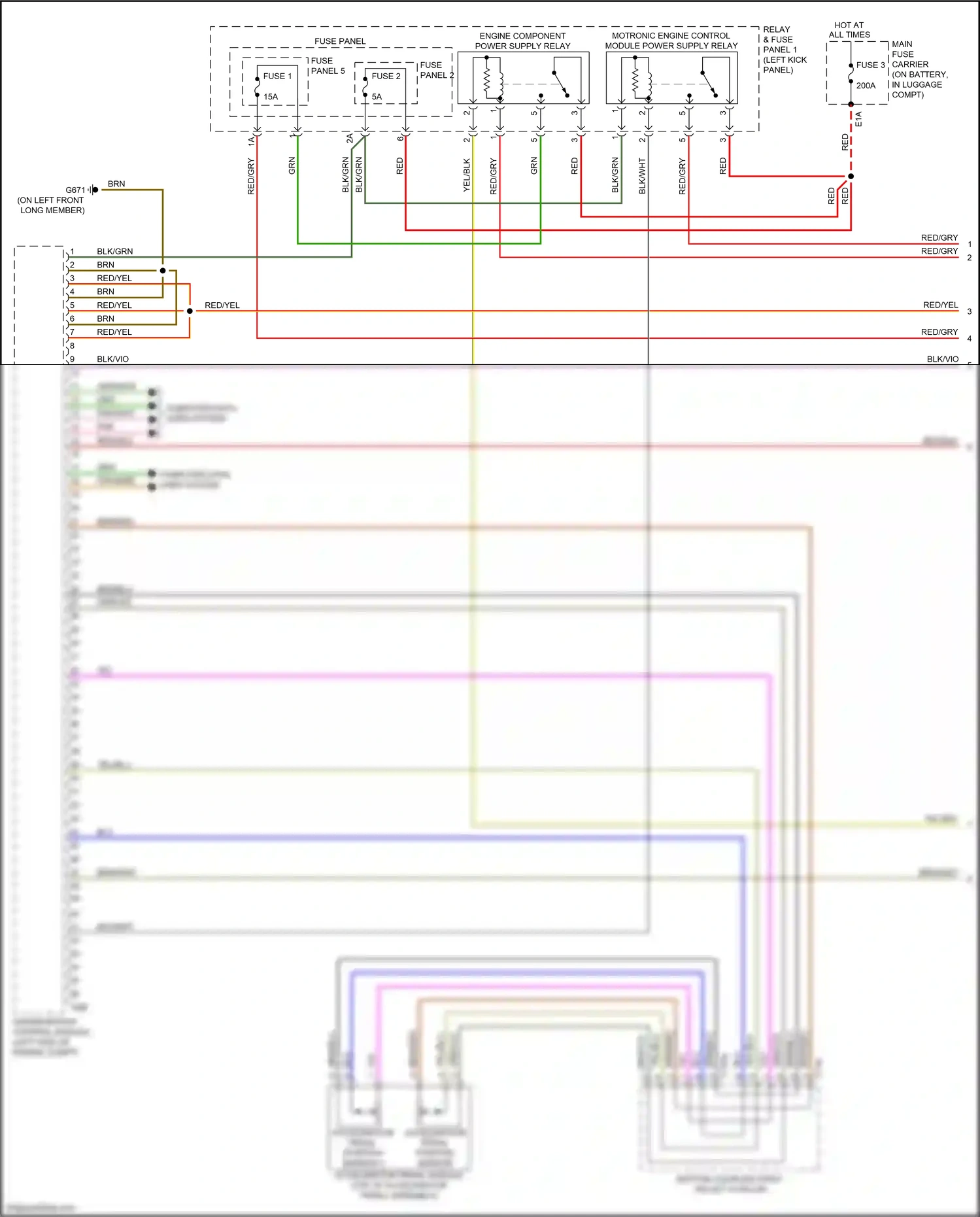 Wiring diagram fuse 2 for Audi S5 II (2016-2019) (22 of 22)