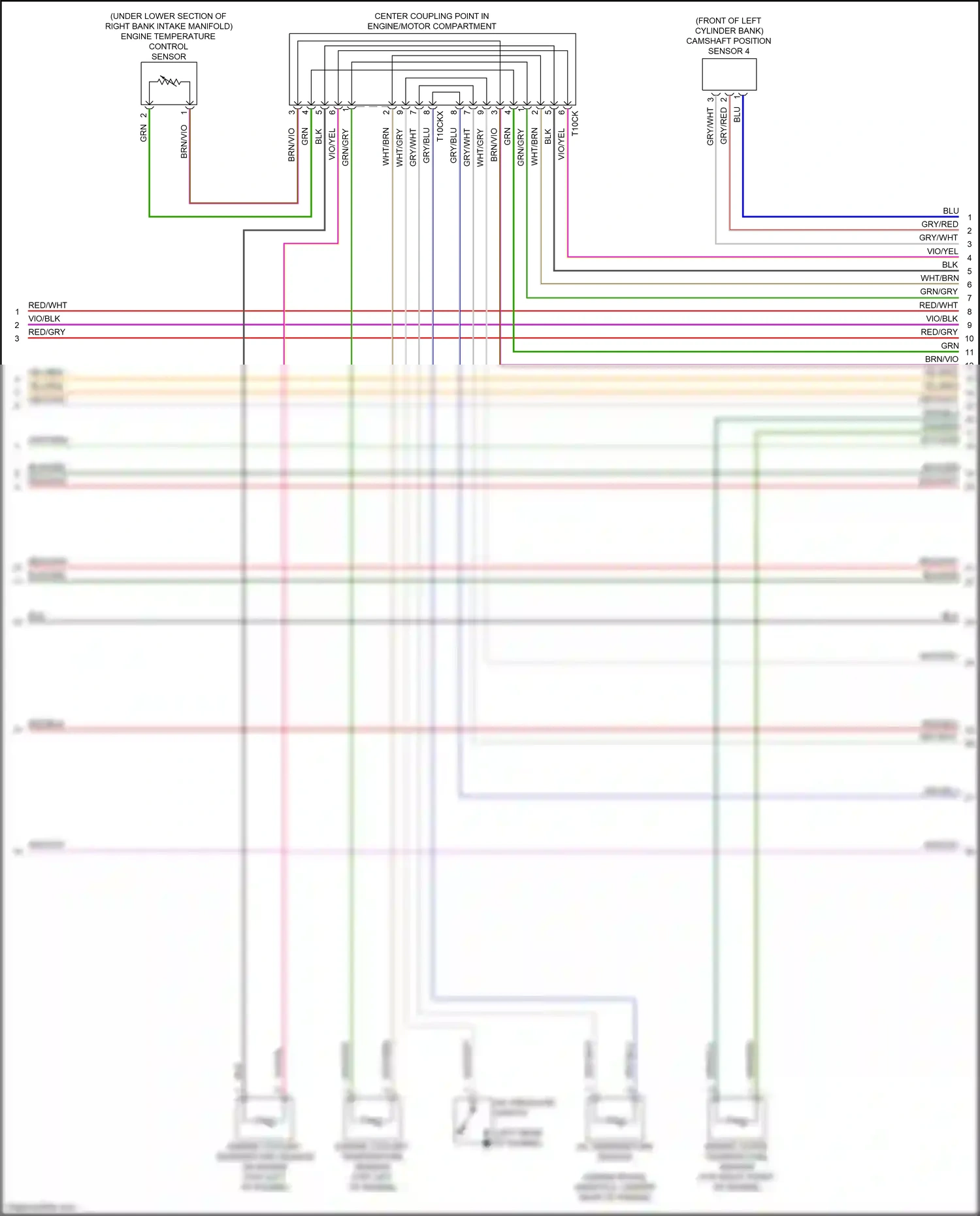 Wiring diagram oil temperature sensor for Audi S5 II (2016-2019) (1 of 1)