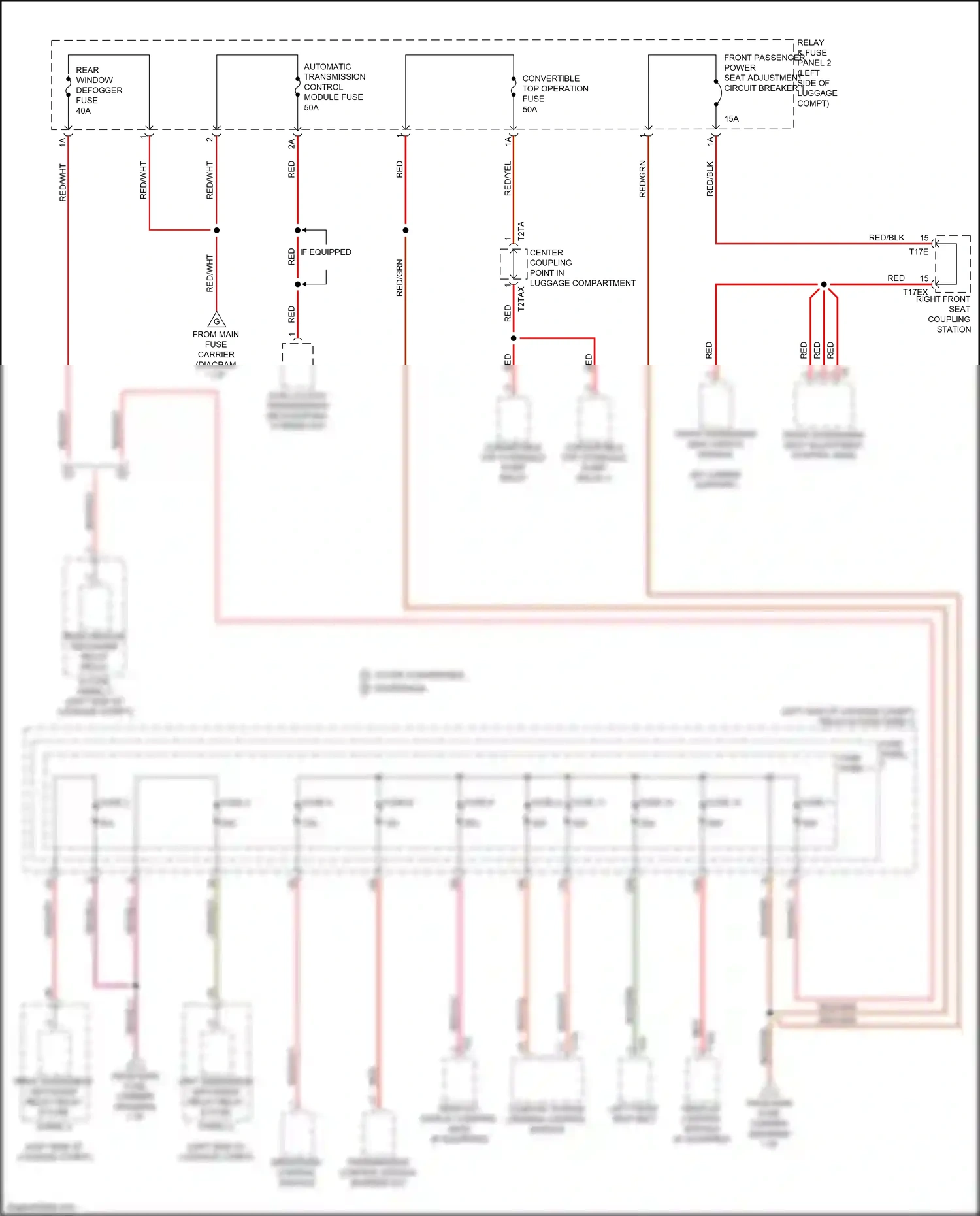 Wiring diagram transmission control module for Audi S5 II (2016-2019) (3 of 3)