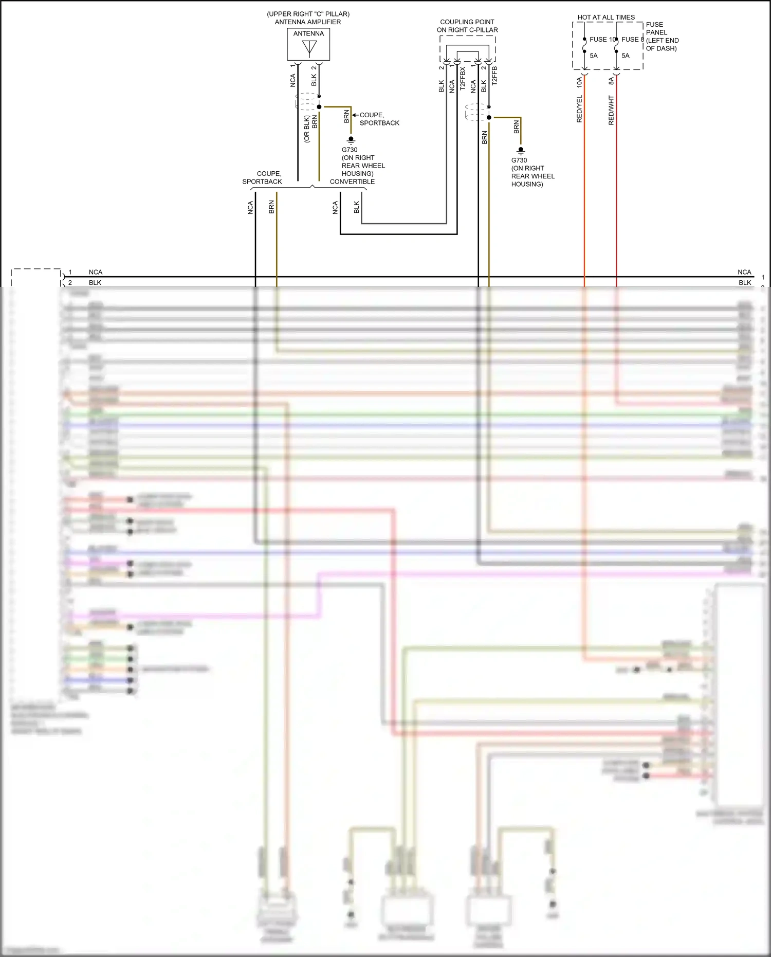 Wiring diagram vio for Audi S5 II (2016-2019) (14 of 67)