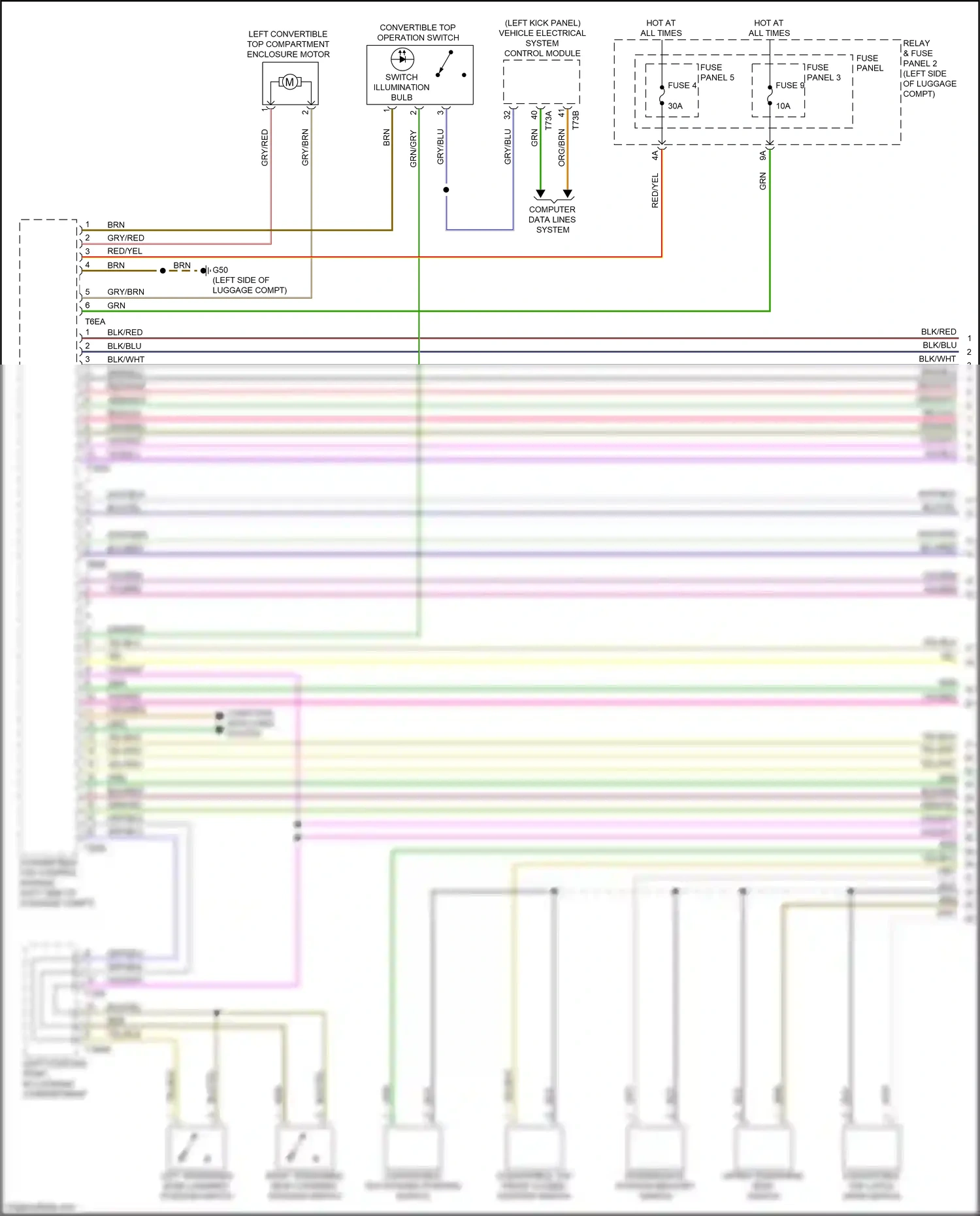 Wiring diagram vio/wht for Audi S5 II (2016-2019) (22 of 54)