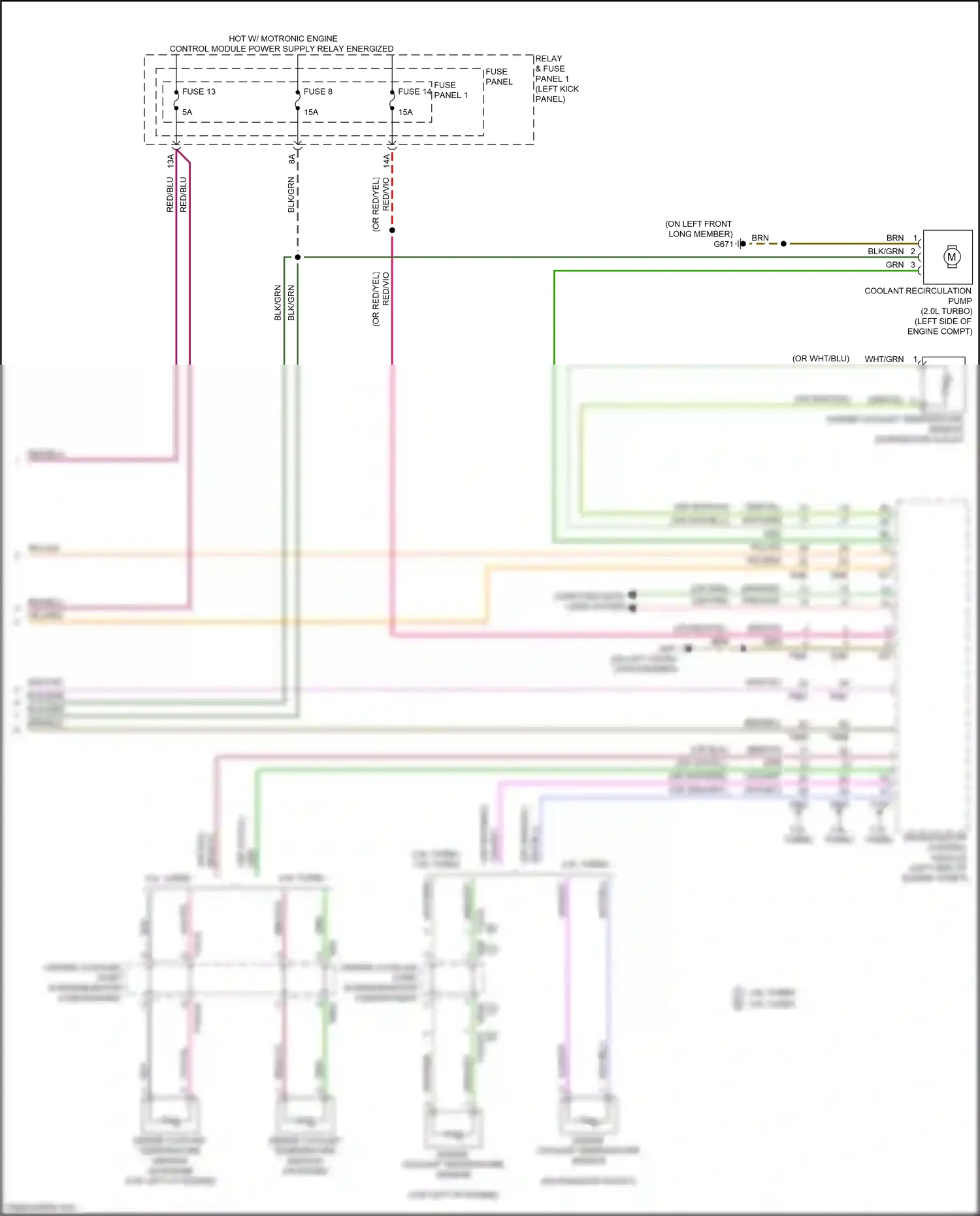 Wiring diagram wht/brn for Audi S5 II (2016-2019) (5 of 10)
