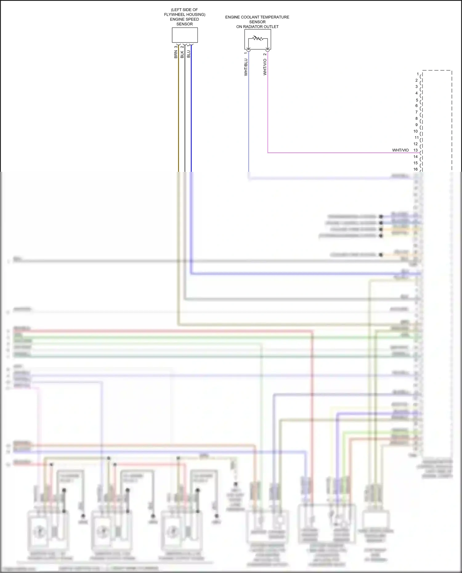 Wiring diagram wht/yel for Audi S5 II (2016-2019) (22 of 25)