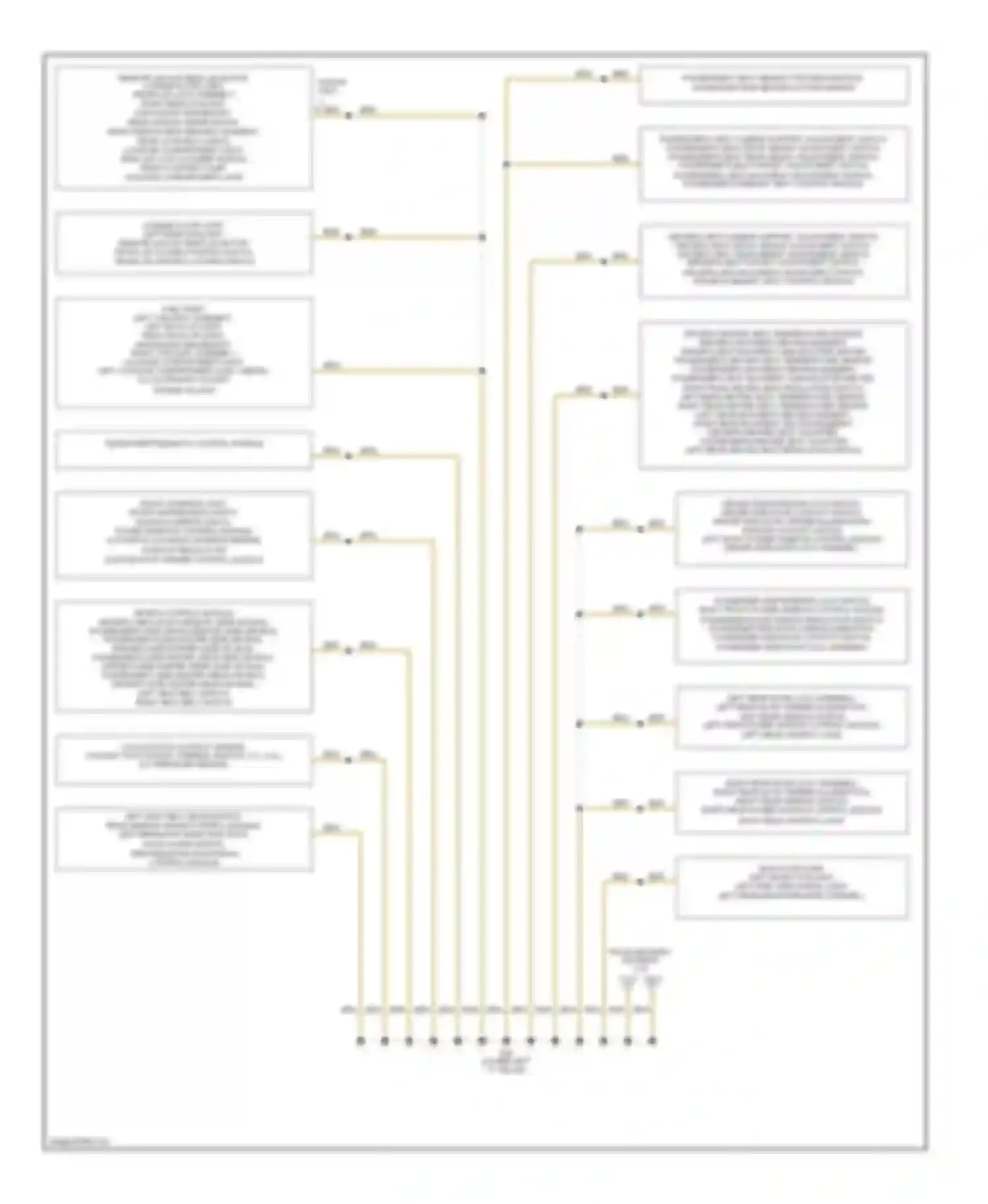 Wiring diagram wagon only for Audi S6 C5 (1999-2004) (1 of 1)