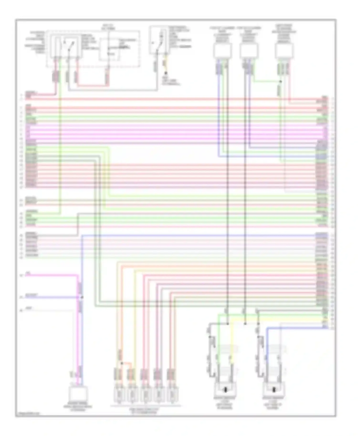 S6 Audi C6 facelift (2008-2011): Wiring diagram engine performance 5.2l (6 of 8)