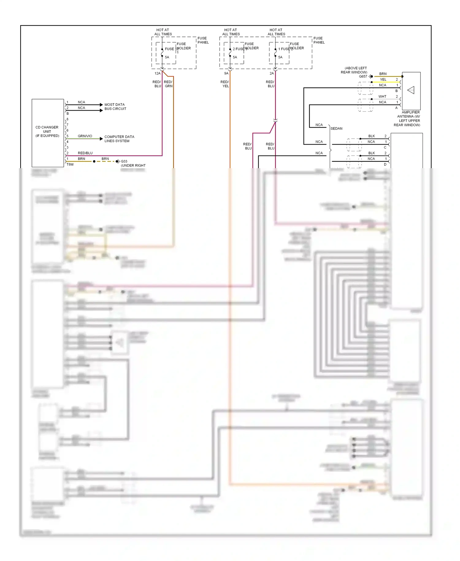 Wiring diagram blu for Audi S6 C6 facelift (2008-2011) (49 of 69)