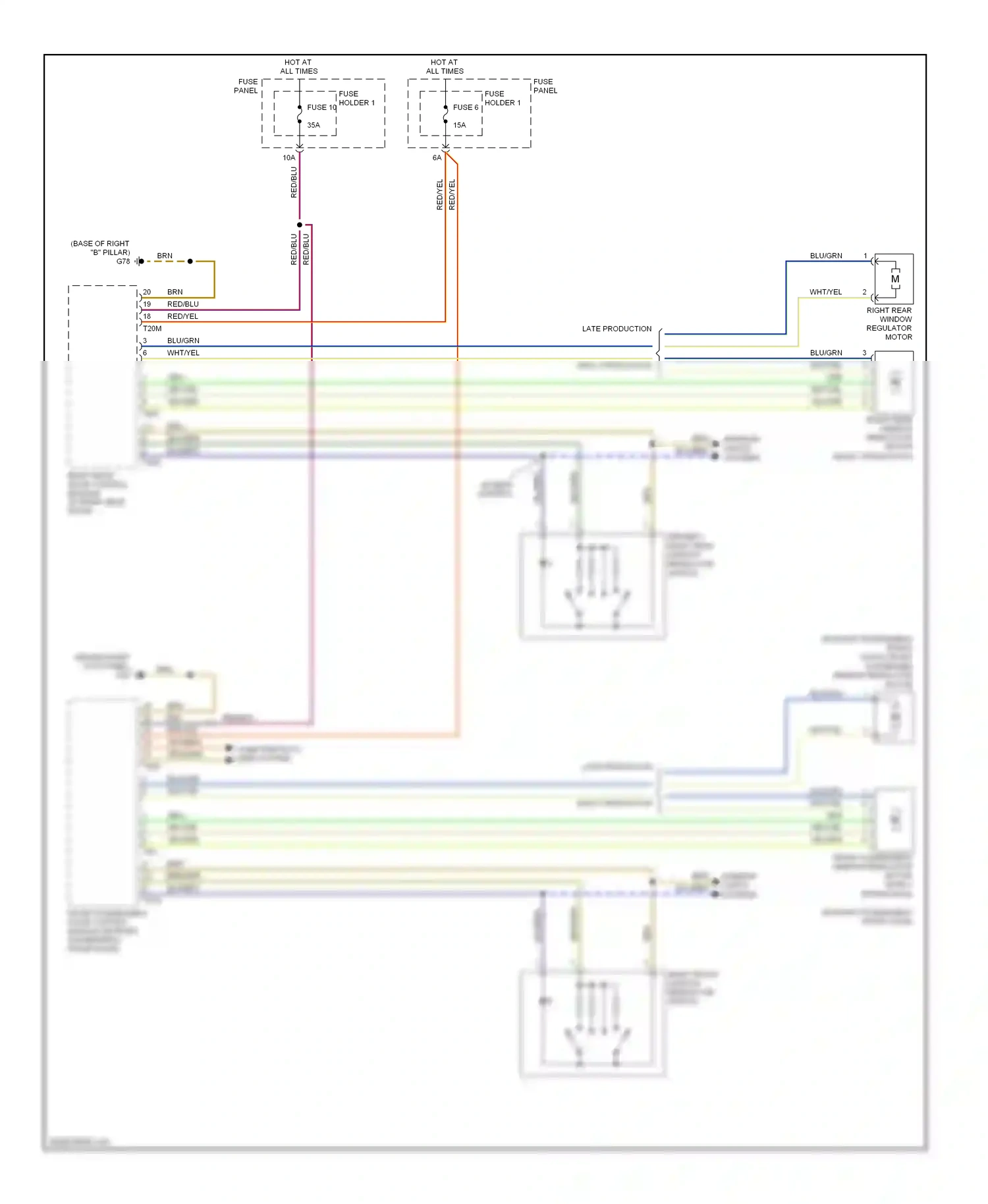 Wiring diagram brn for Audi S6 C6 facelift (2008-2011) (73 of 101)