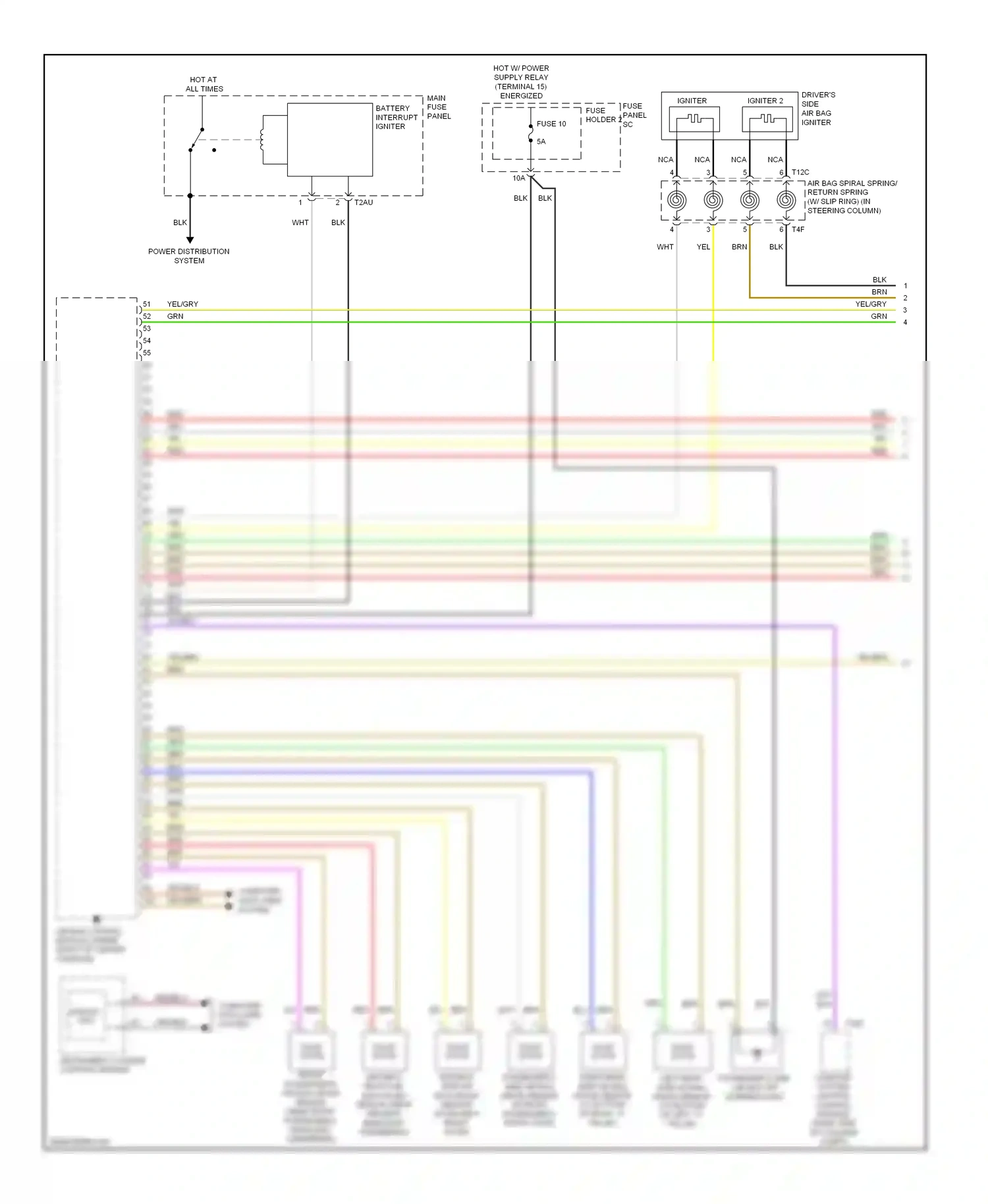 Wiring diagram brn for Audi S6 C6 facelift (2008-2011) (96 of 101)