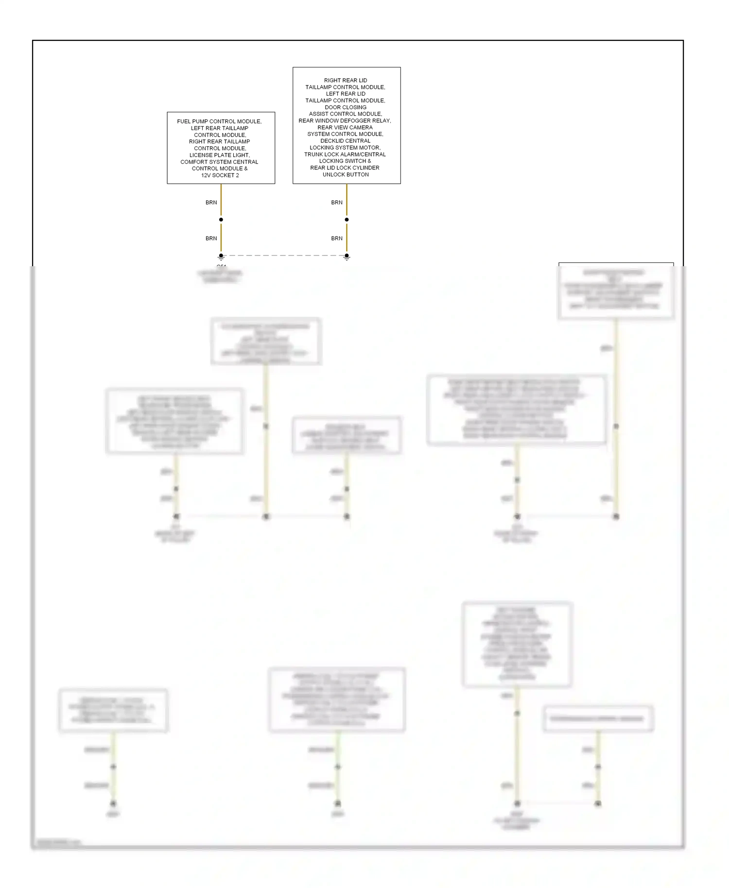 Wiring diagram brn/grn for Audi S6 C6 facelift (2008-2011) (4 of 17)