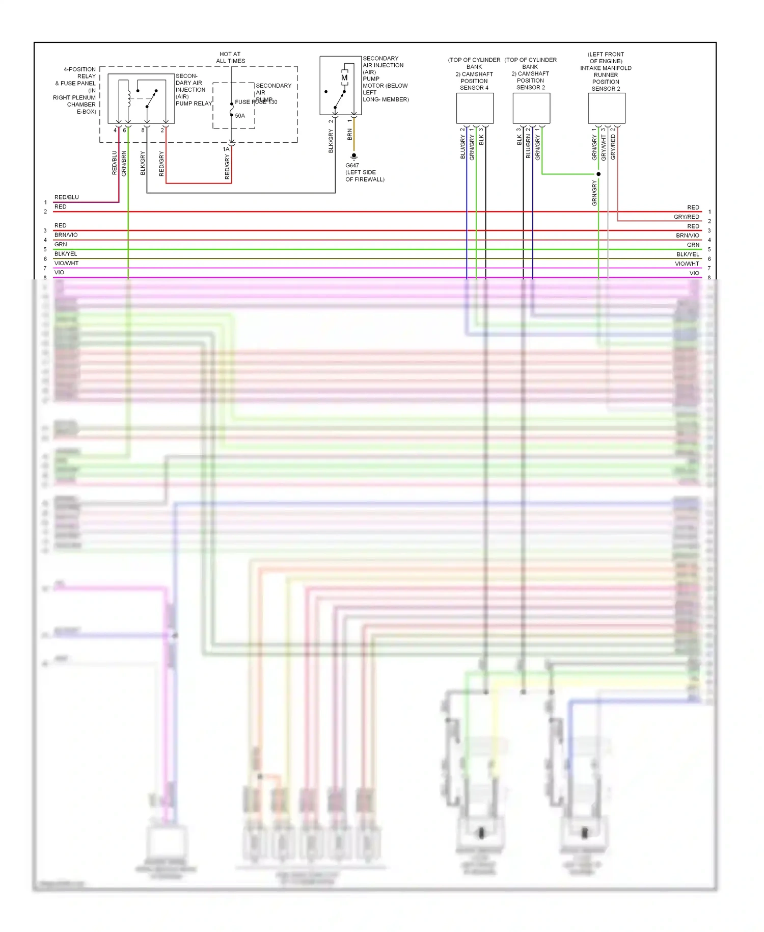 Wiring diagram brn/yel for Audi S6 C6 facelift (2008-2011) (9 of 24)