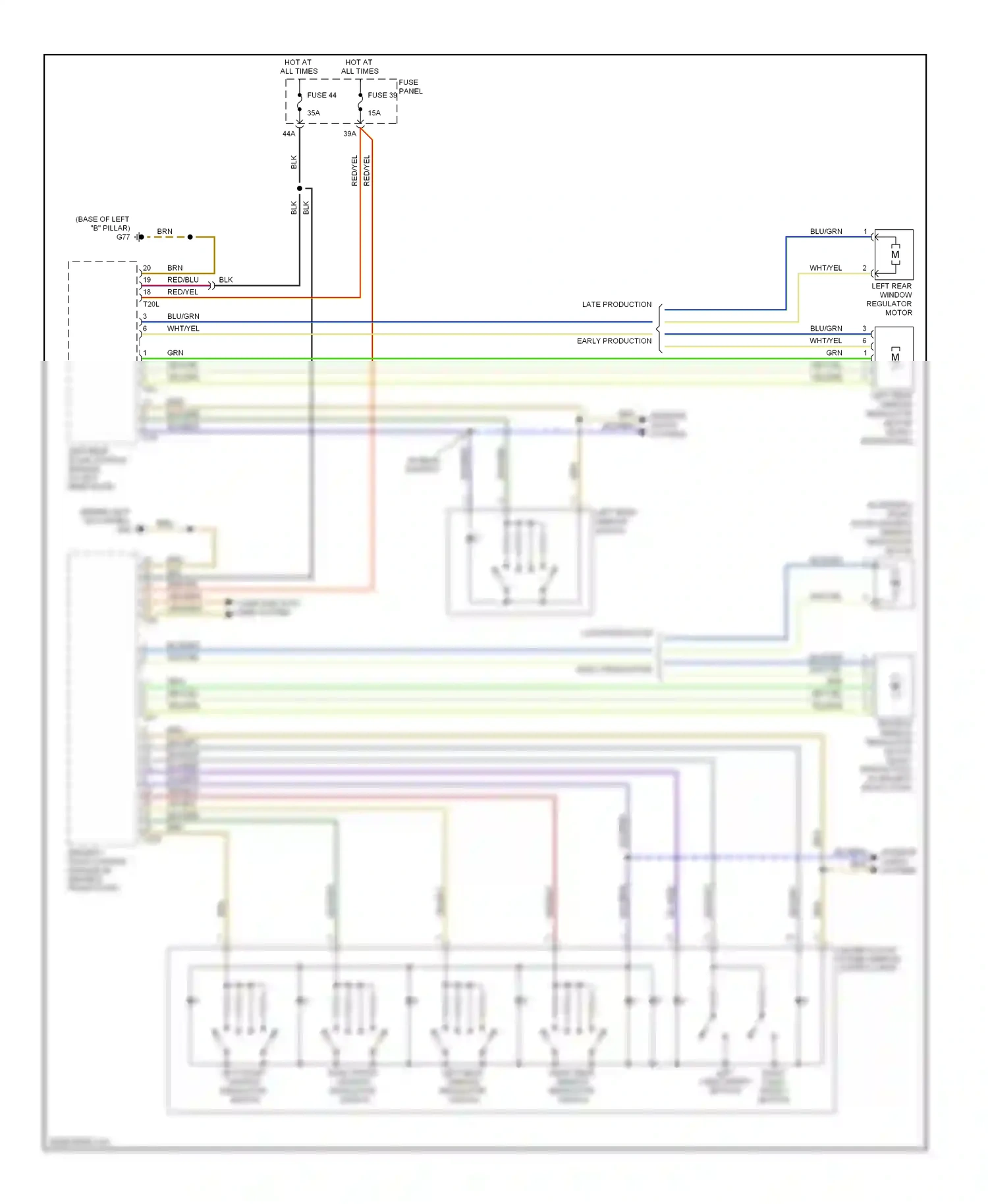 Wiring diagram computer data lines system for Audi S6 C6 facelift (2008-2011) (42 of 68)