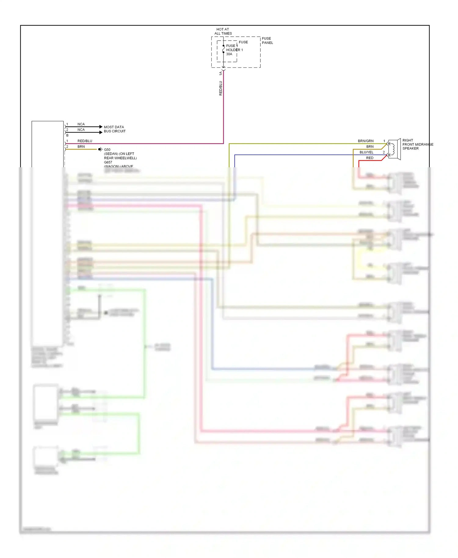 Wiring diagram grn/vio for Audi S6 C6 facelift (2008-2011) (8 of 19)