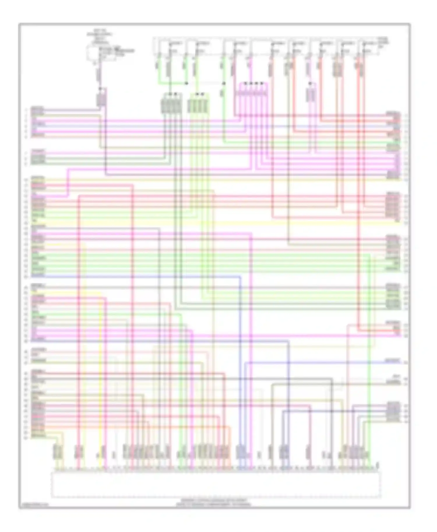 Wiring diagram fuse panel sa fuse 2 for Audi S6 C6 facelift (2008-2011)