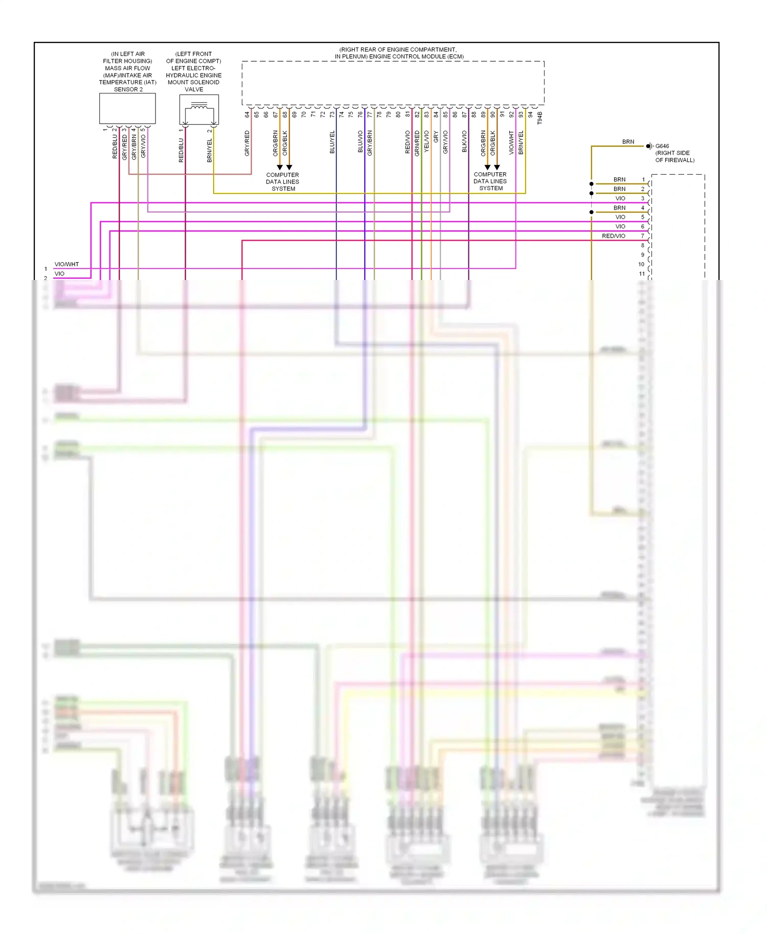 Wiring diagram nca for Audi S6 C6 facelift (2008-2011) (20 of 53)