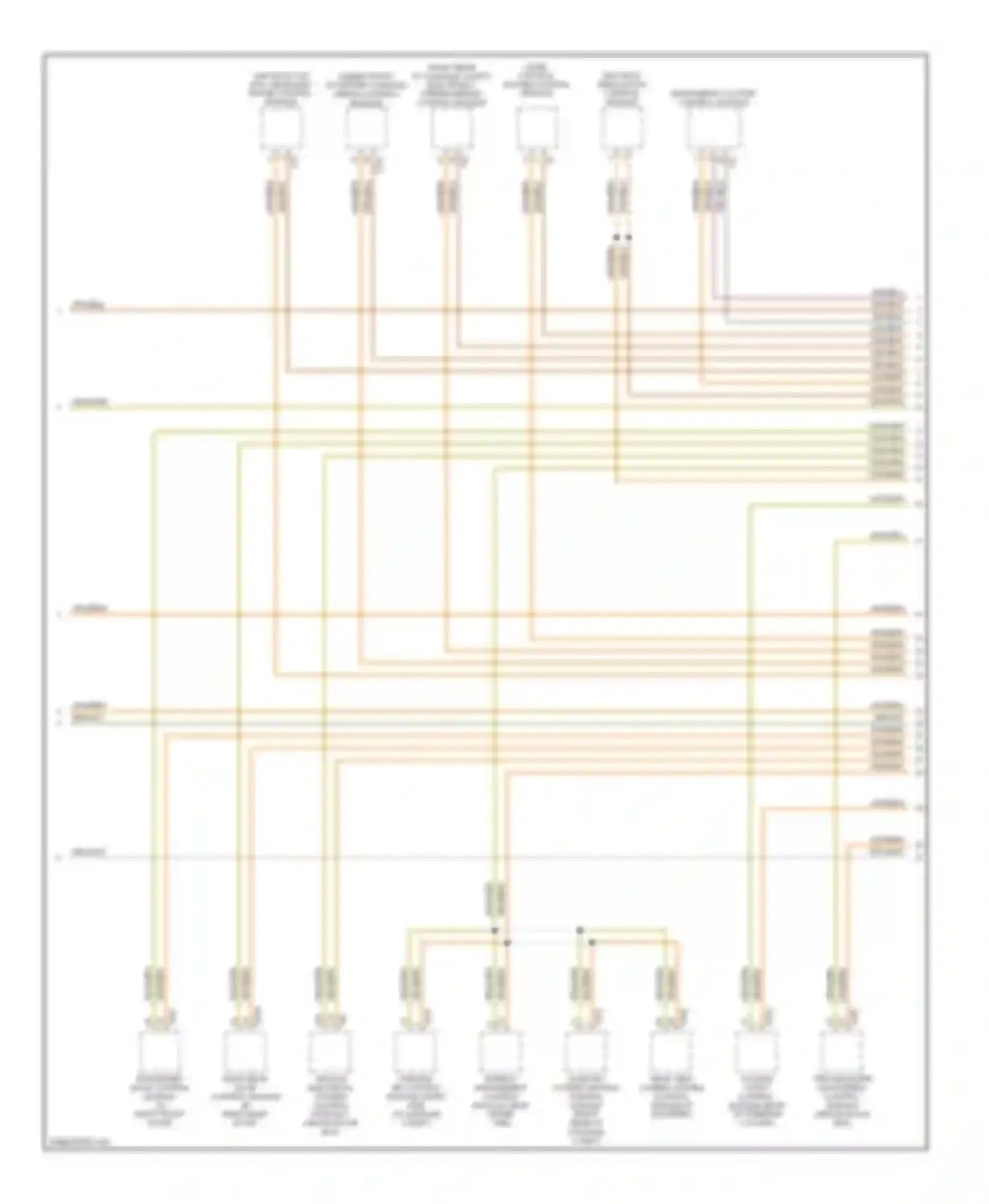 S6 Audi C6 (2006-2008): Computer data lines circuit (2 of 3)