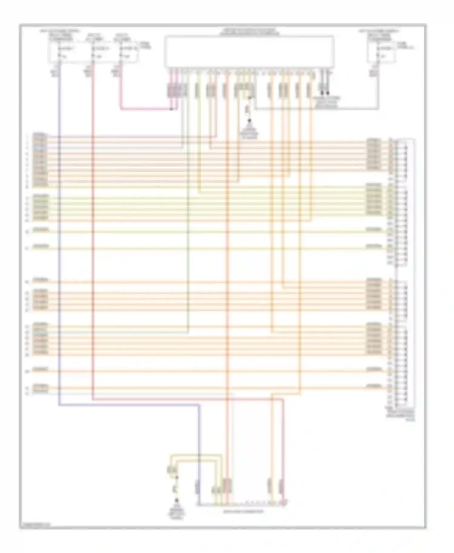 S6 Audi C6 (2006-2008): Computer data lines circuit (3 of 3)