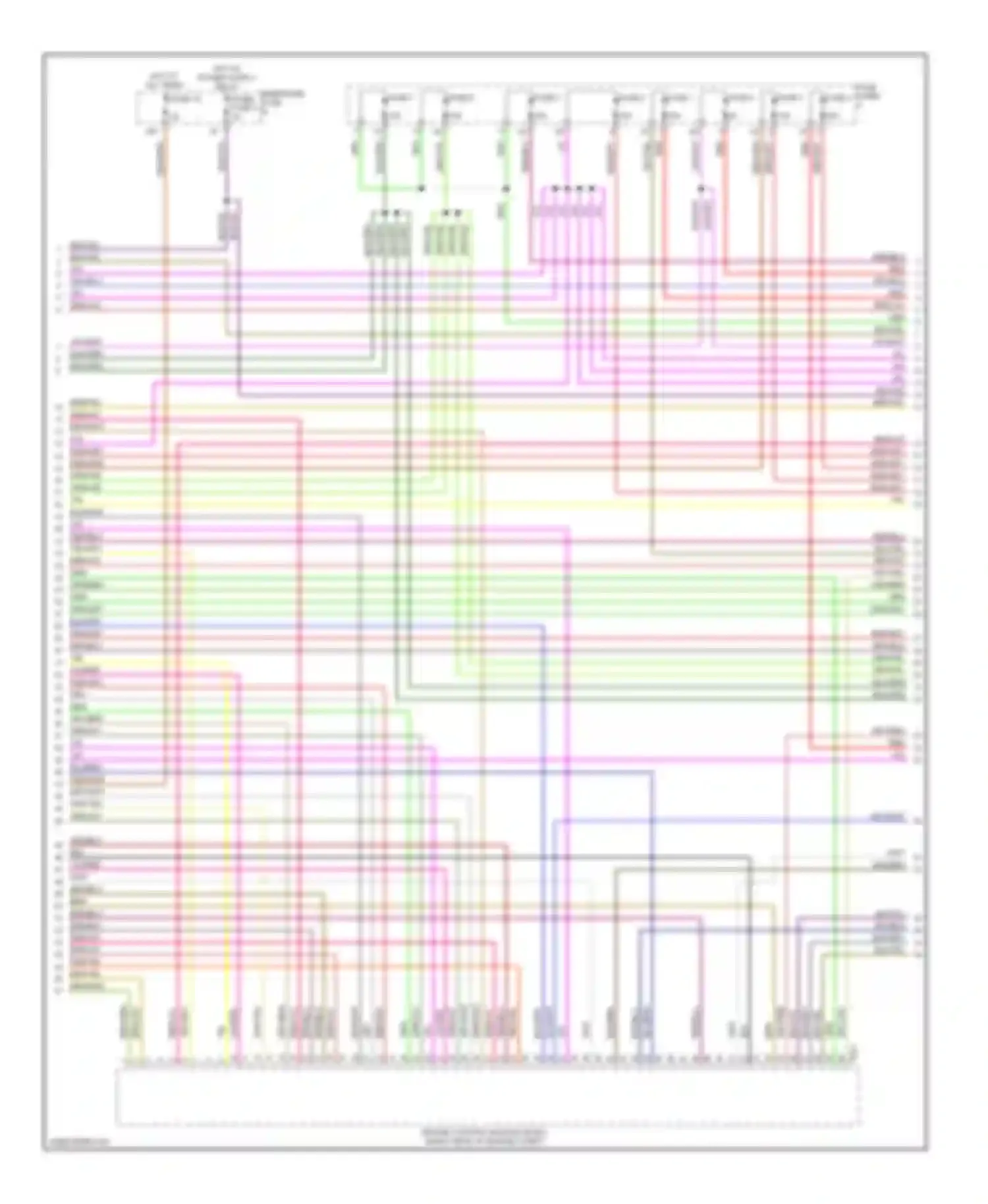 S6 Audi C6 (2006-2008): Wiring diagram engine performance 5.2l (4 of 8)