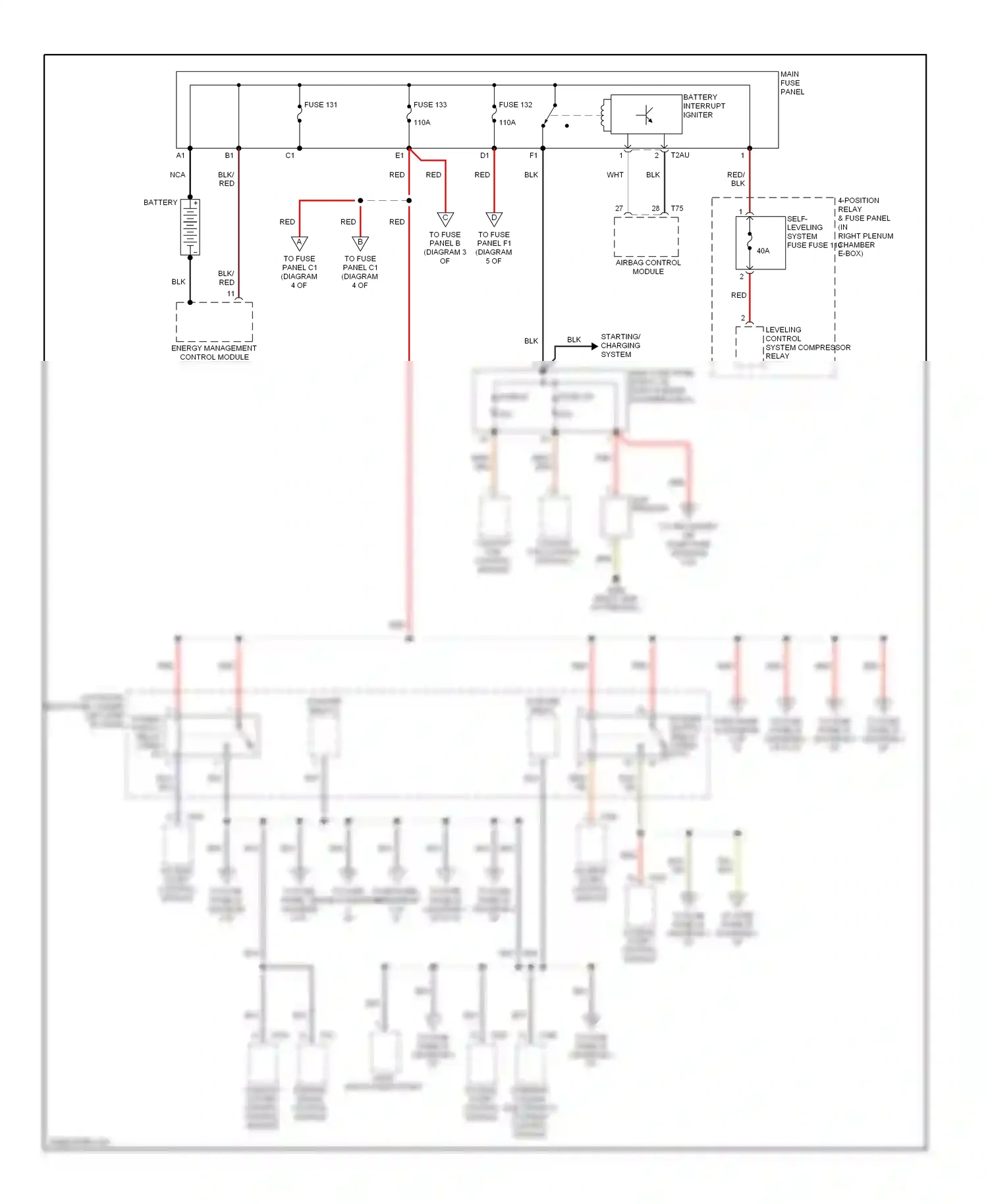 Audi S6 C6 (2006-2008) access/ wiring diagram  (2 of 2)