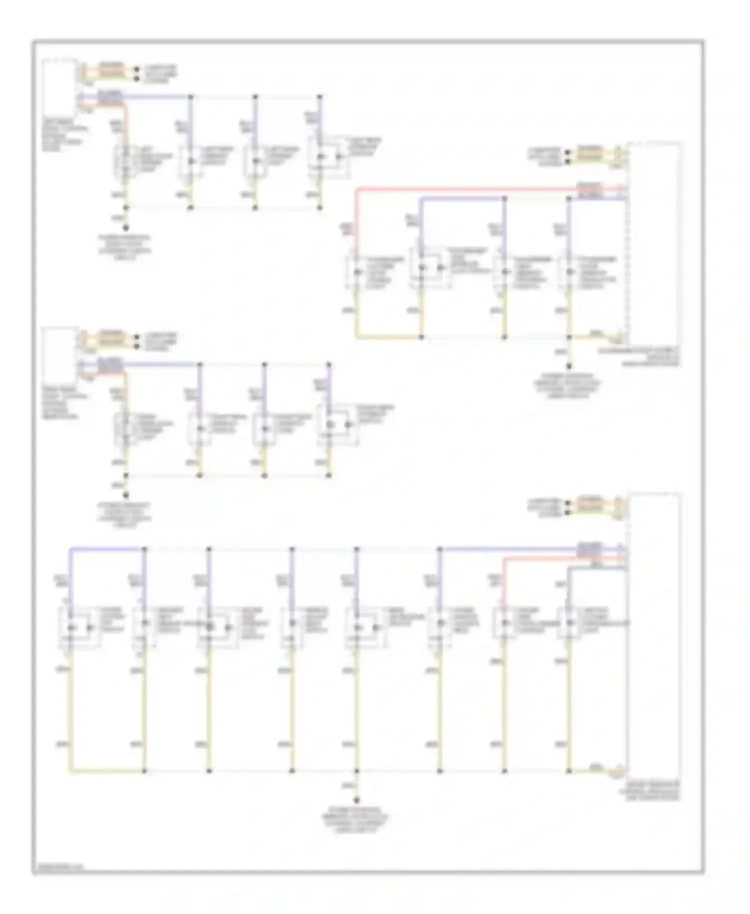 Wiring diagram alarm system off switch for Audi S6 C6 (2006-2008)