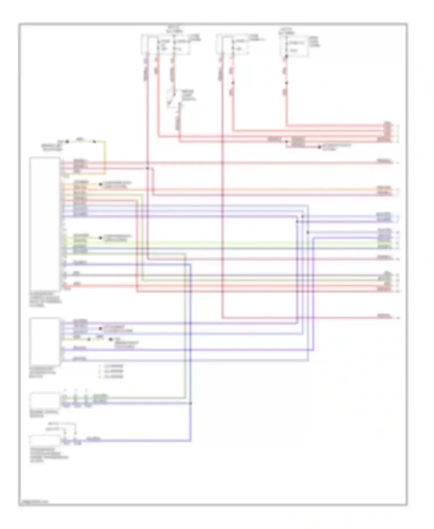 Wiring diagram blk/yel for Audi S6 C6 (2006-2008) (1 of 24)