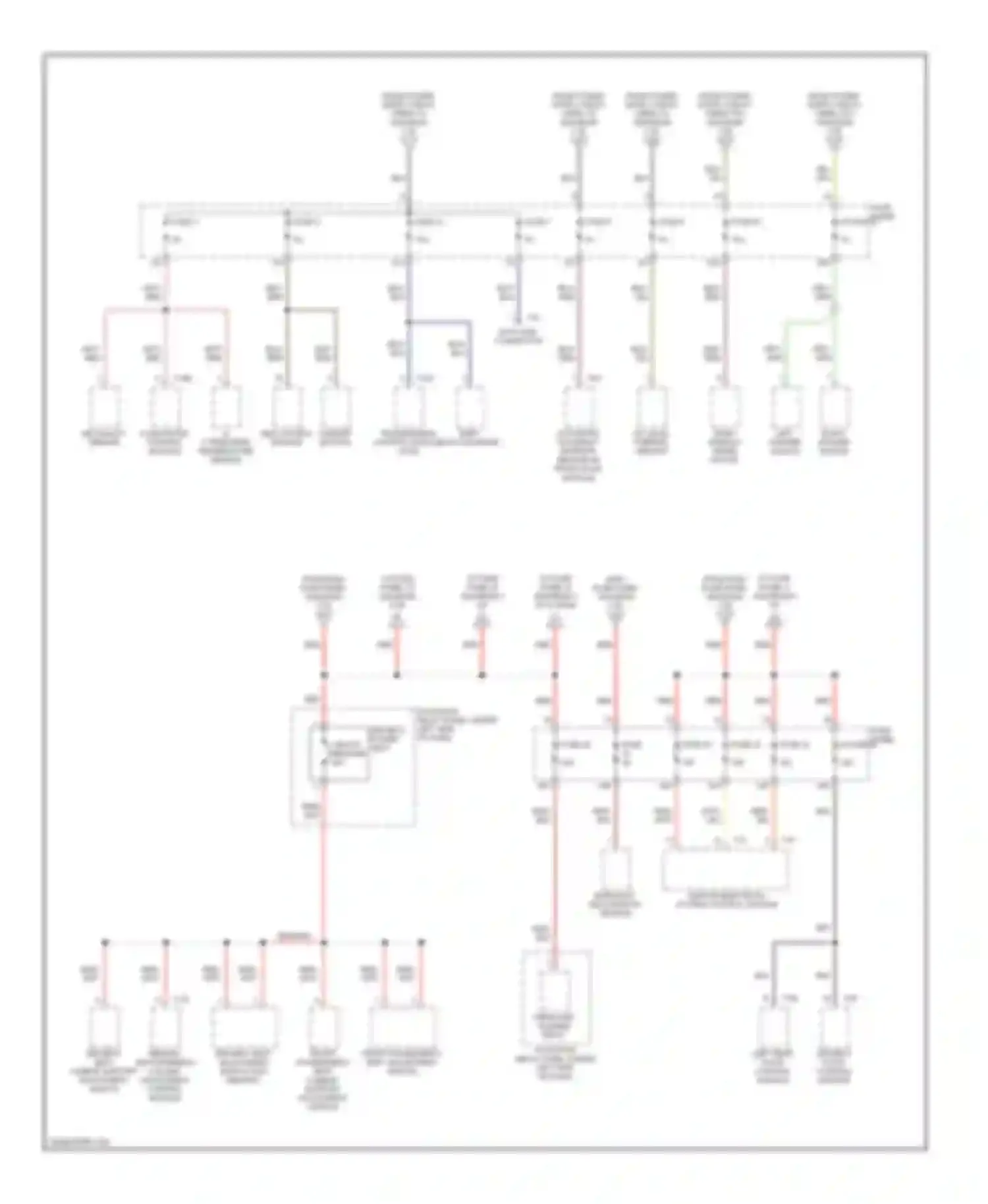 Wiring diagram fuse 6 for Audi S6 C6 (2006-2008) (5 of 10)