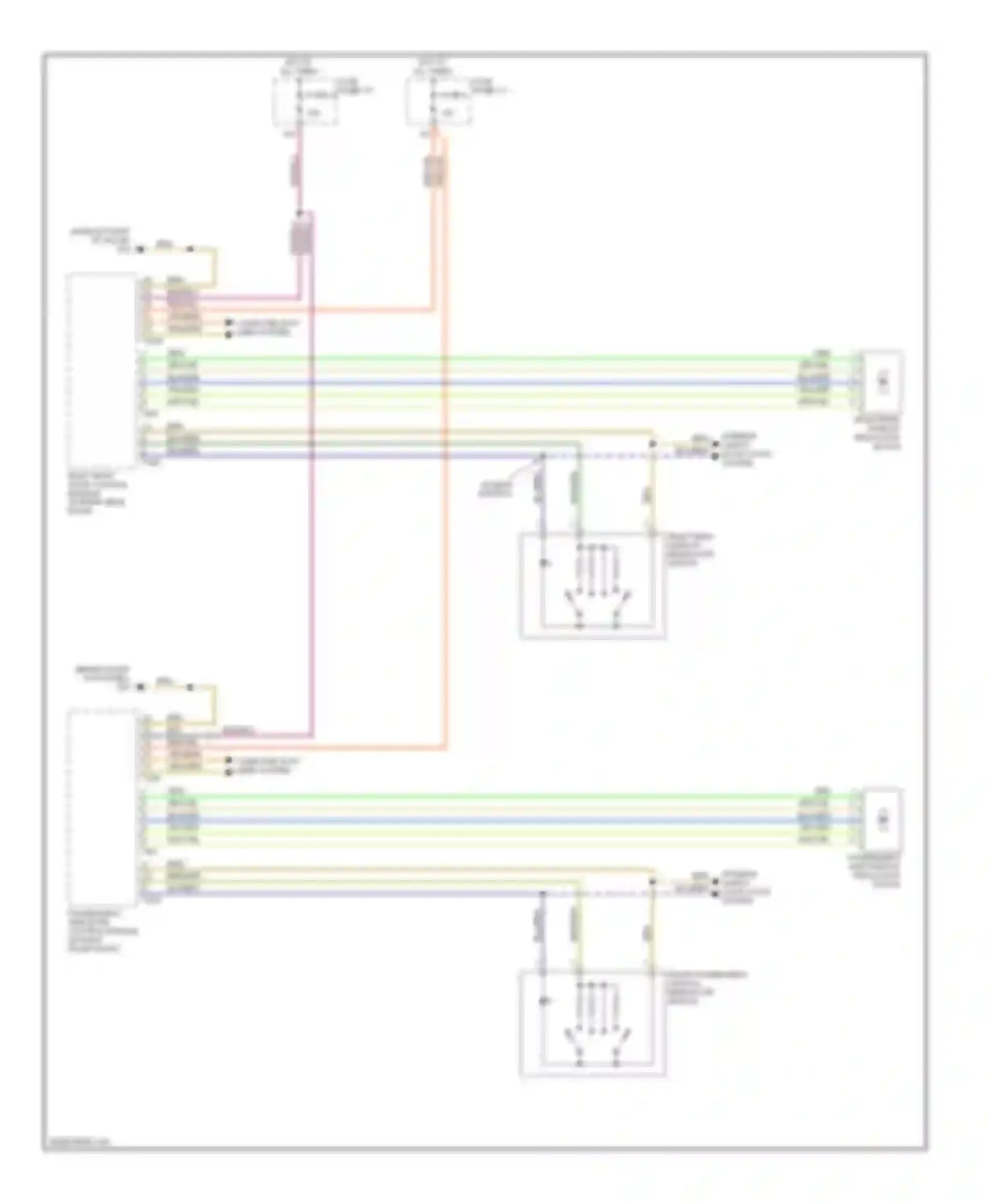 Wiring diagram fuse 6 for Audi S6 C6 (2006-2008) (8 of 10)