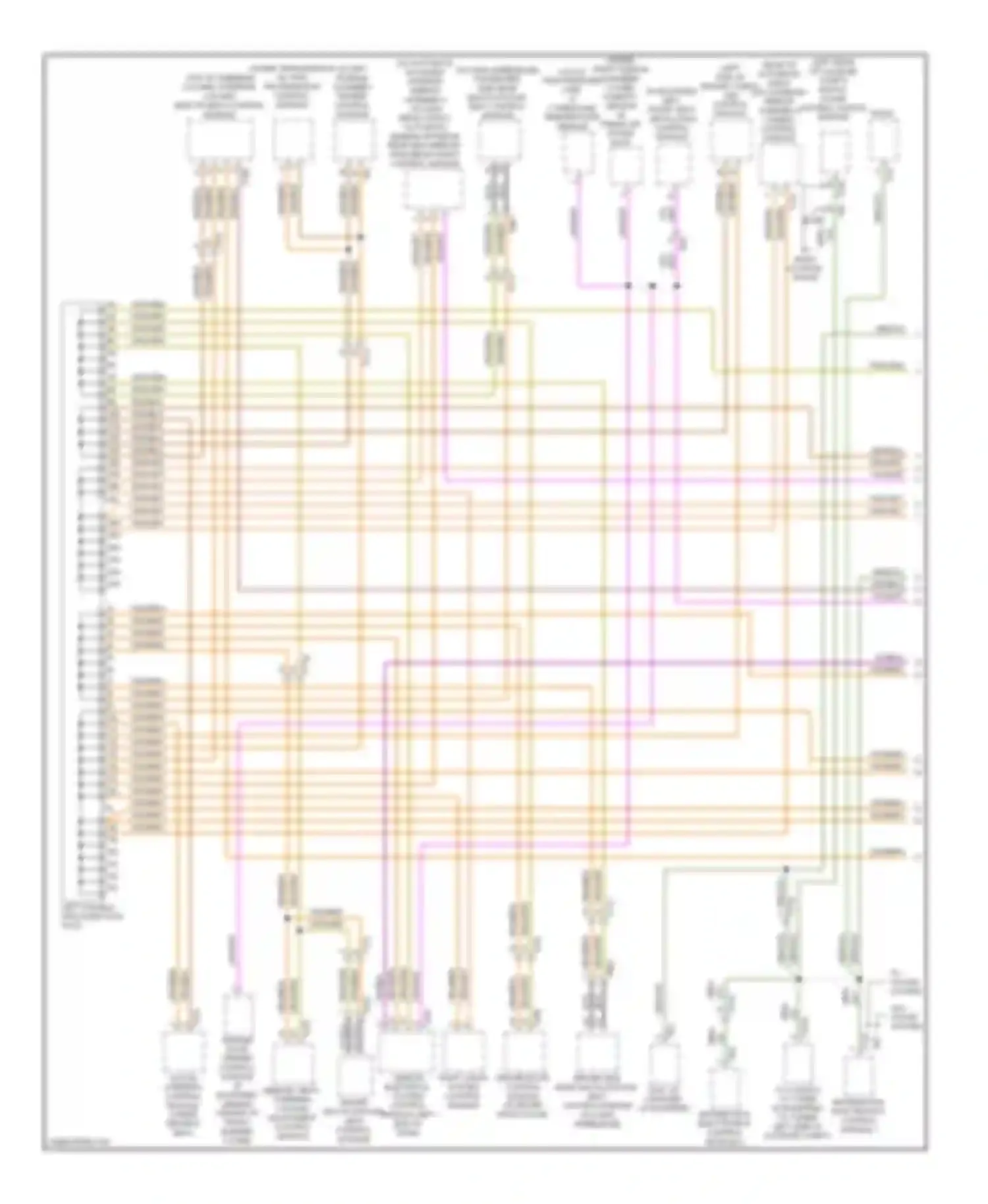 S6 Audi C7 (2012-2014): Computer data lines circuit (1 of 4)