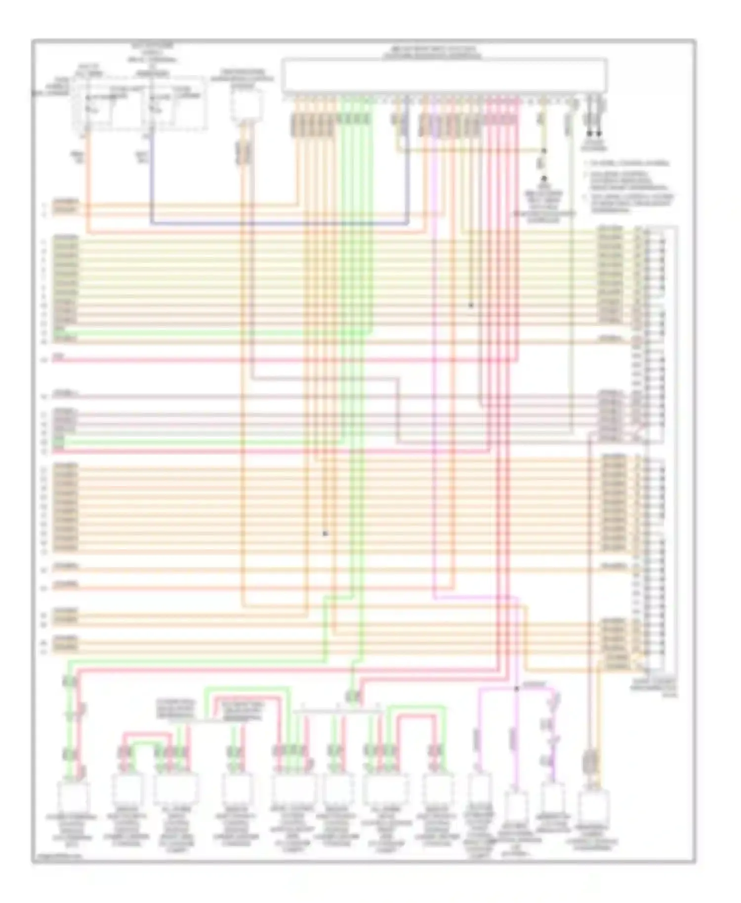 S6 Audi C7 (2012-2014): Computer data lines circuit (4 of 4)