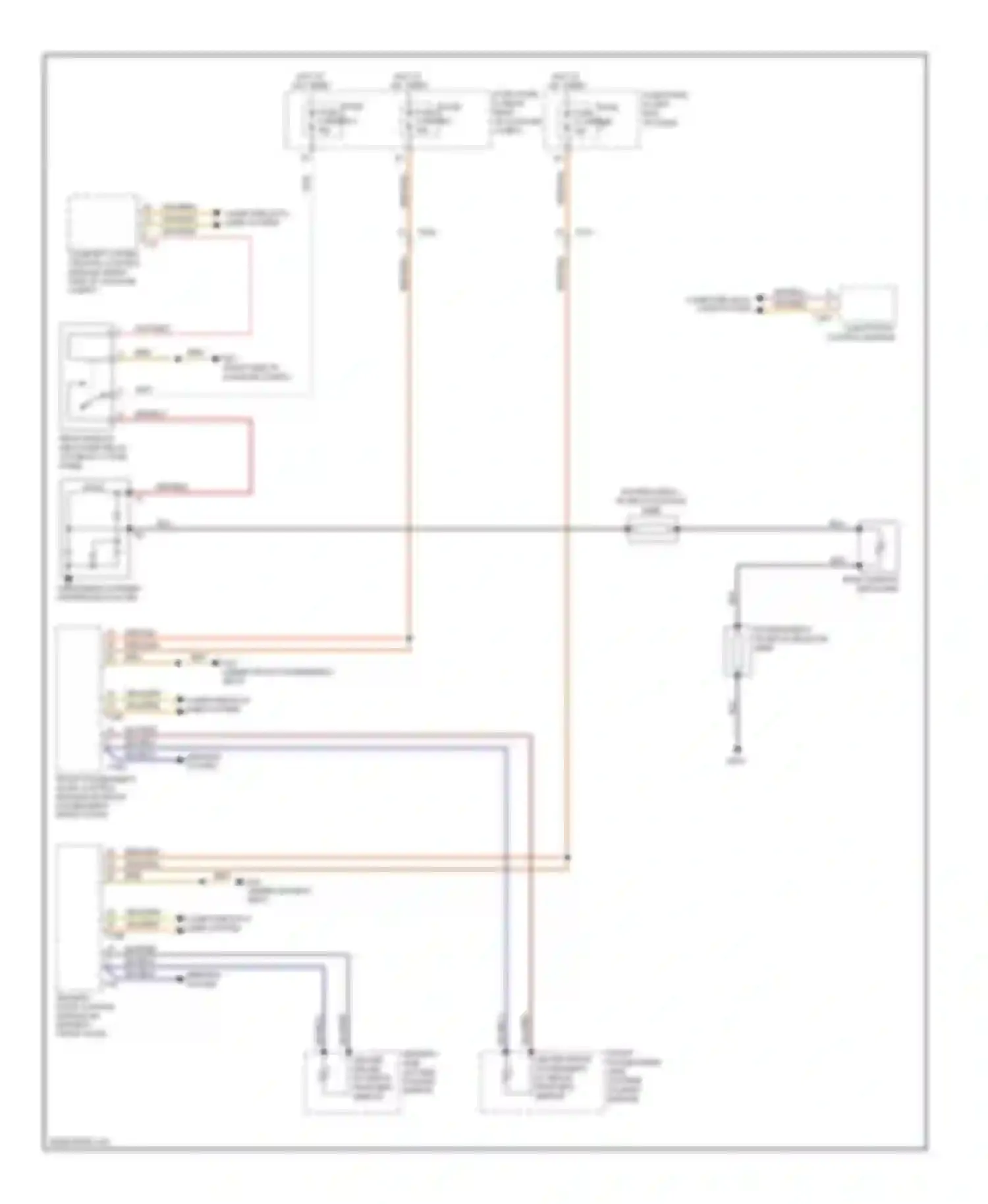 S6 Audi C7 (2012-2014): Defoggers circuit