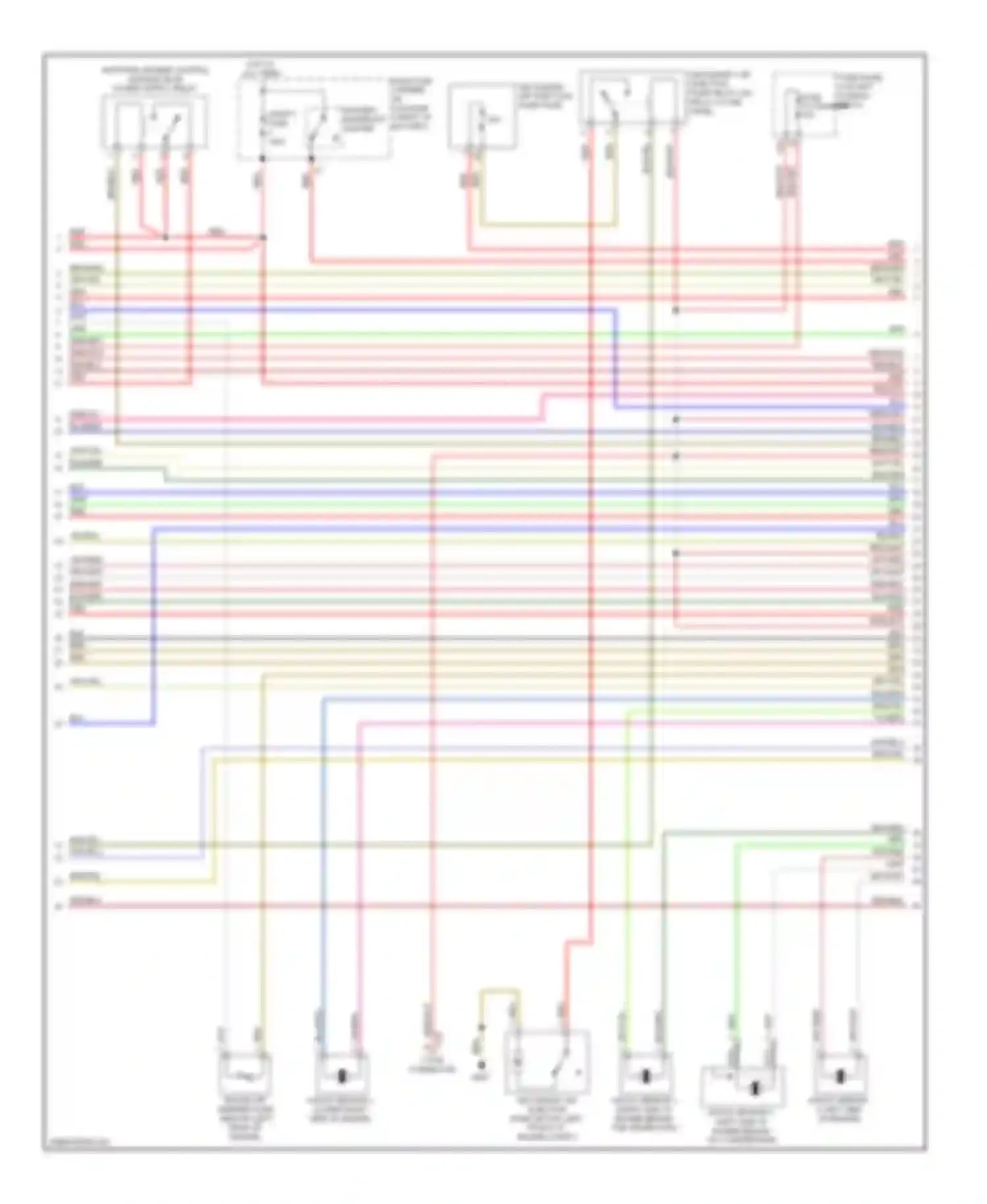 S6 Audi C7 (2012-2014): Wiring diagram engine performance 4.0l turbo (2 of 12)