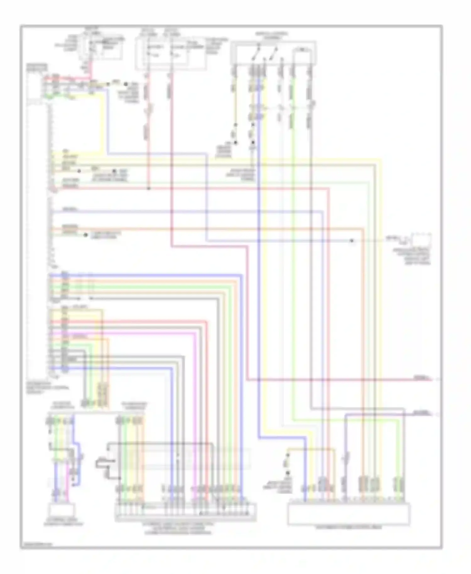 S6 Audi C7 (2012-2014): Navigation circuit, with navigation plus (1 of 2)
