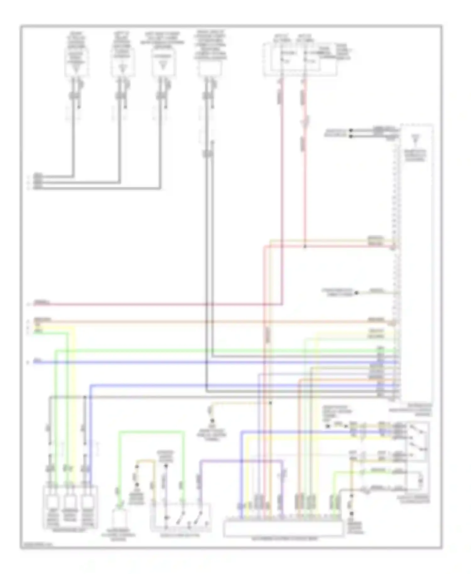 S6 Audi C7 (2012-2014): Radio circuit, bose (4 of 4)