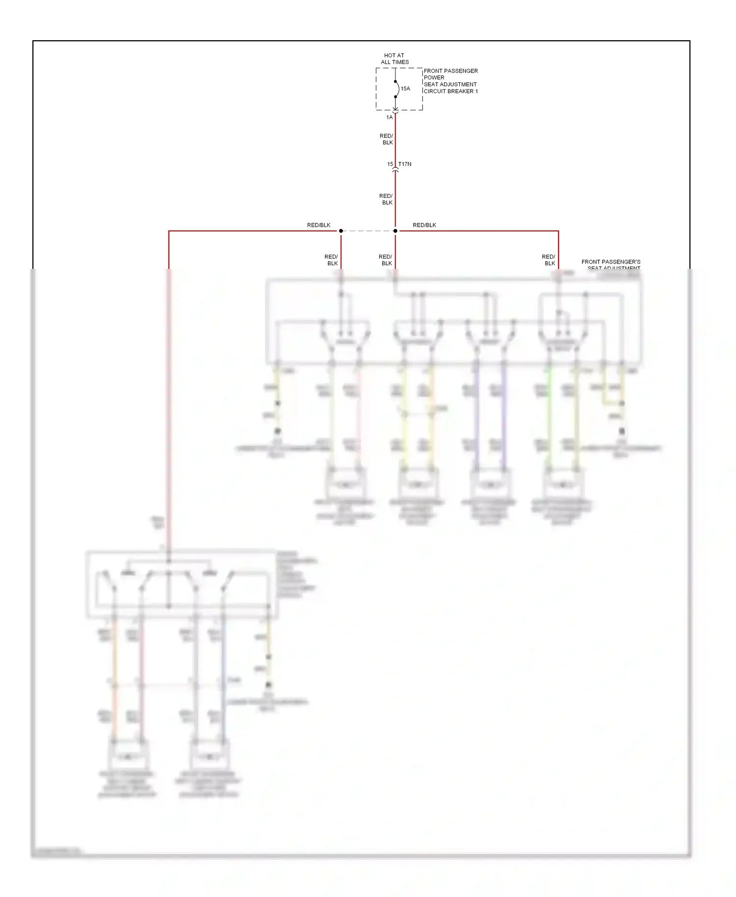 Audi S6 C7 (2012-2014) angle wiring diagram  (2 of 2)