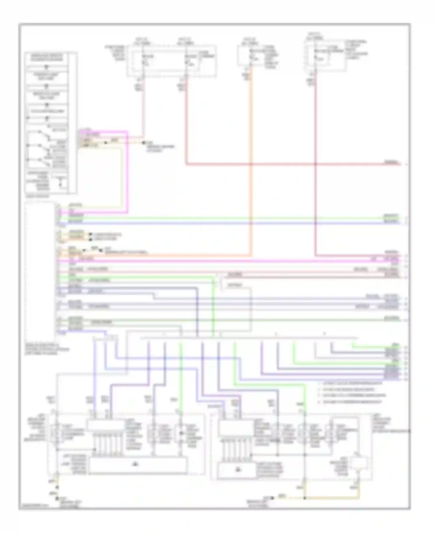 Wiring diagram blk/grn for Audi S6 C7 (2012-2014) (21 of 42)