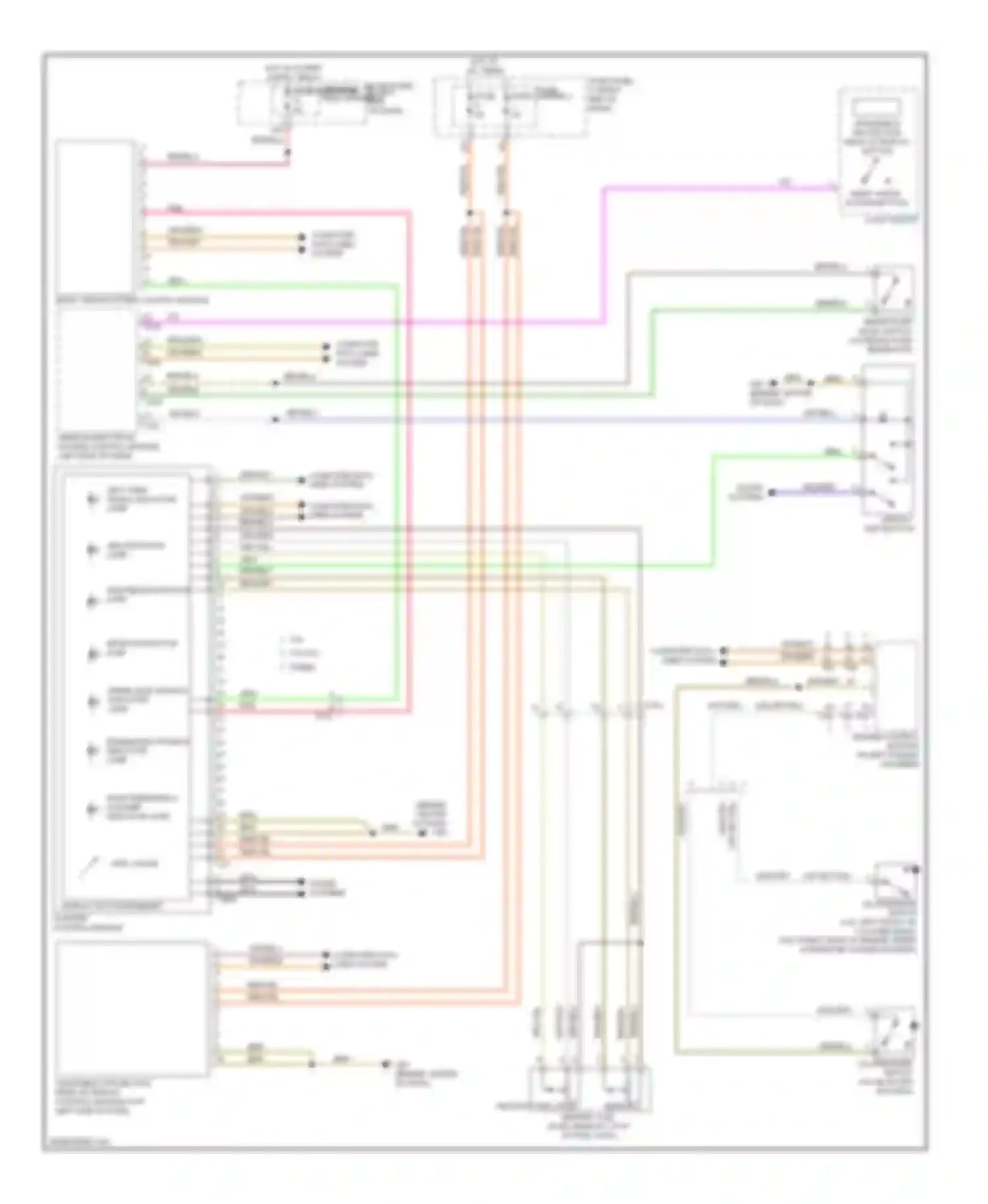 Wiring diagram blu/red for Audi S6 C7 (2012-2014) (18 of 35)