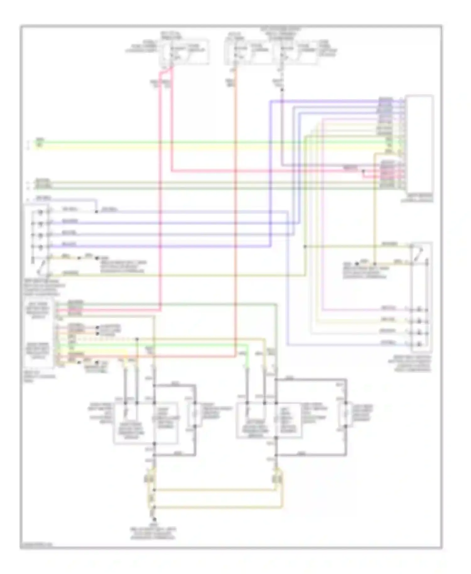 Wiring diagram blu/yel for Audi S6 C7 (2012-2014) (21 of 30)