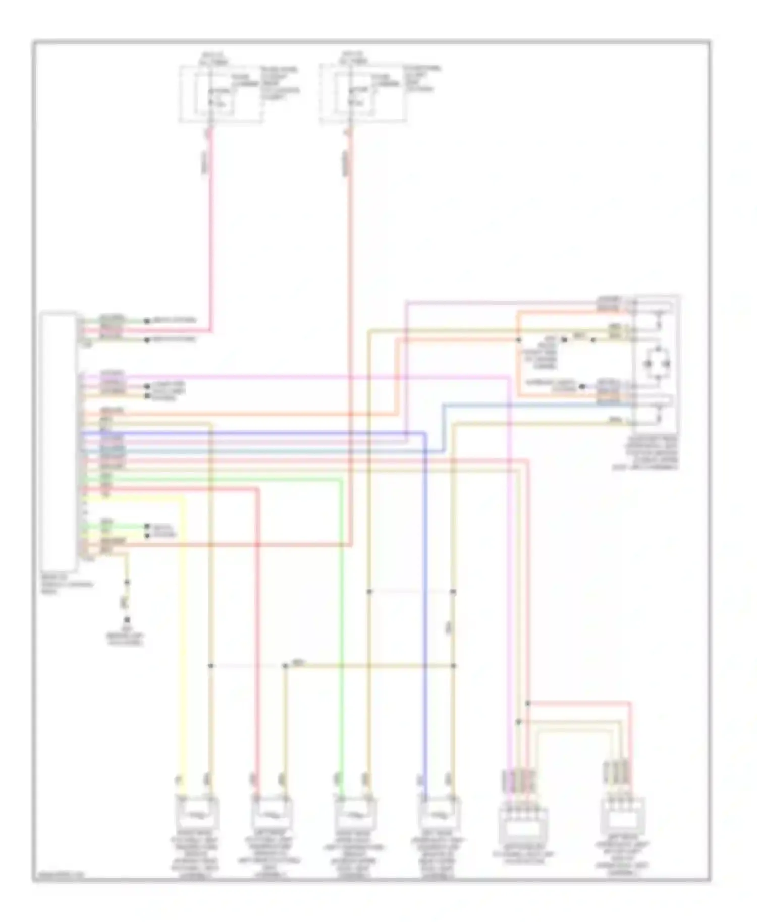 Wiring diagram fuse carrier fuse for Audi S6 C7 (2012-2014)