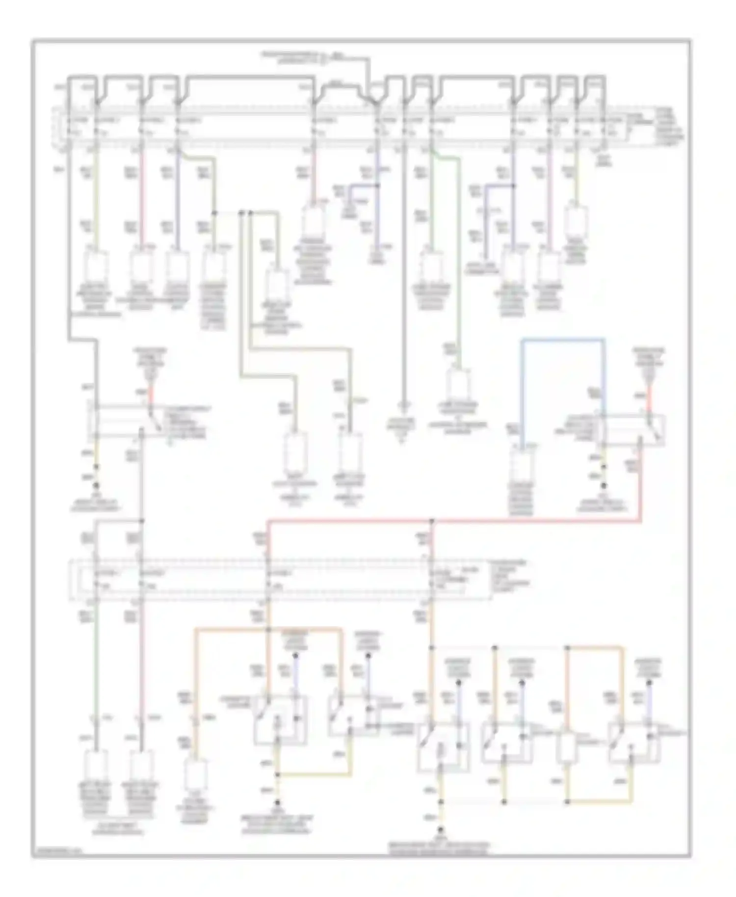 Wiring diagram 12 v socket 4 for Audi S6 C7 (2012-2014)