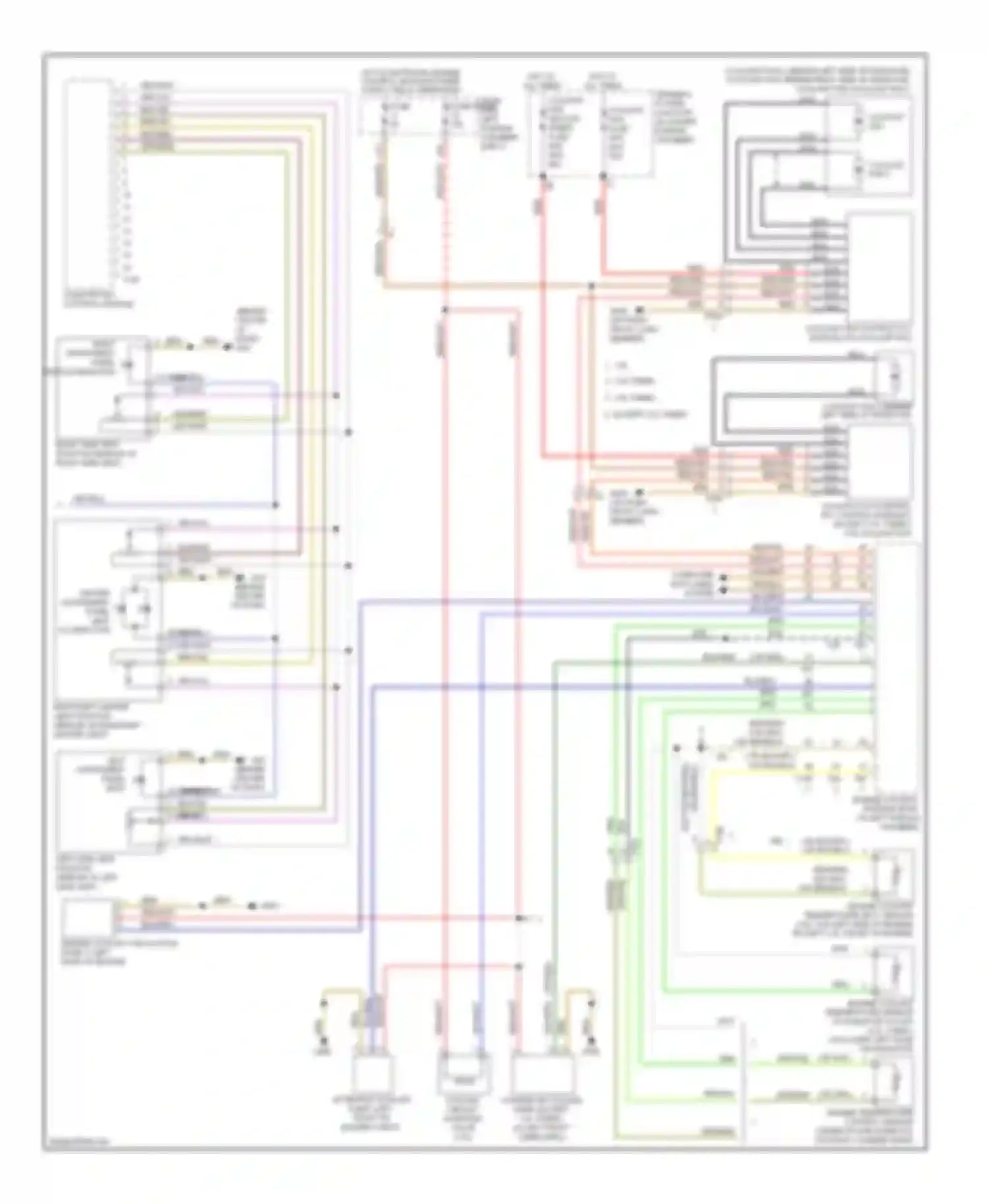 Wiring diagram fuse 3 for Audi S6 C7 (2012-2014)