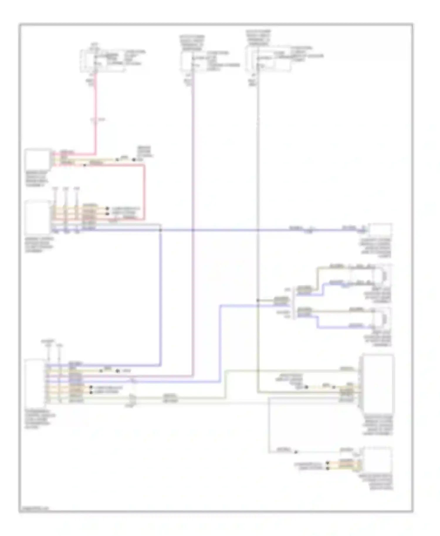 Wiring diagram hot at all times fuse carrier 3 fuse 3 for Audi S6 C7 (2012-2014)