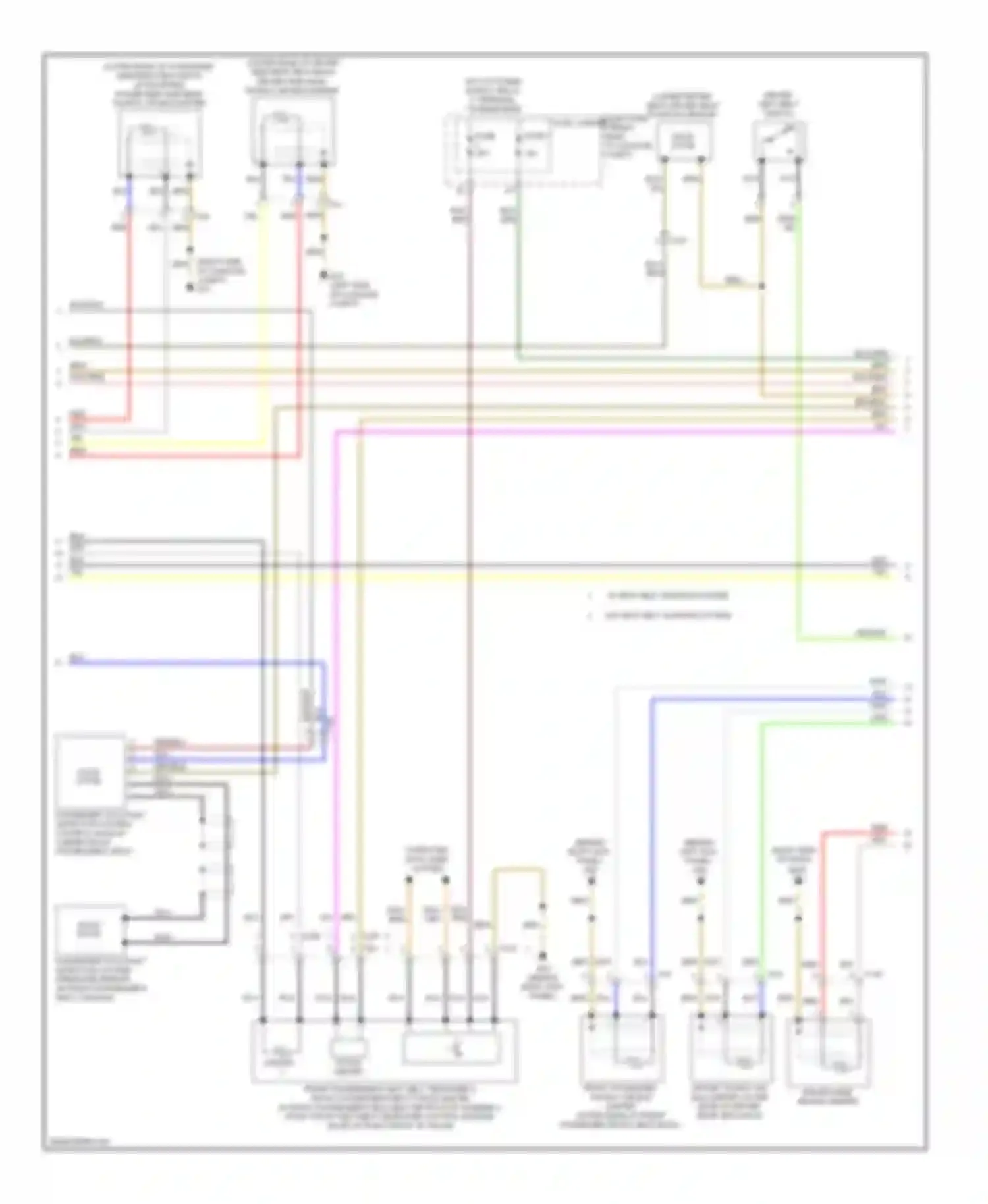 Wiring diagram force igniter limiter for Audi S6 C7 (2012-2014)
