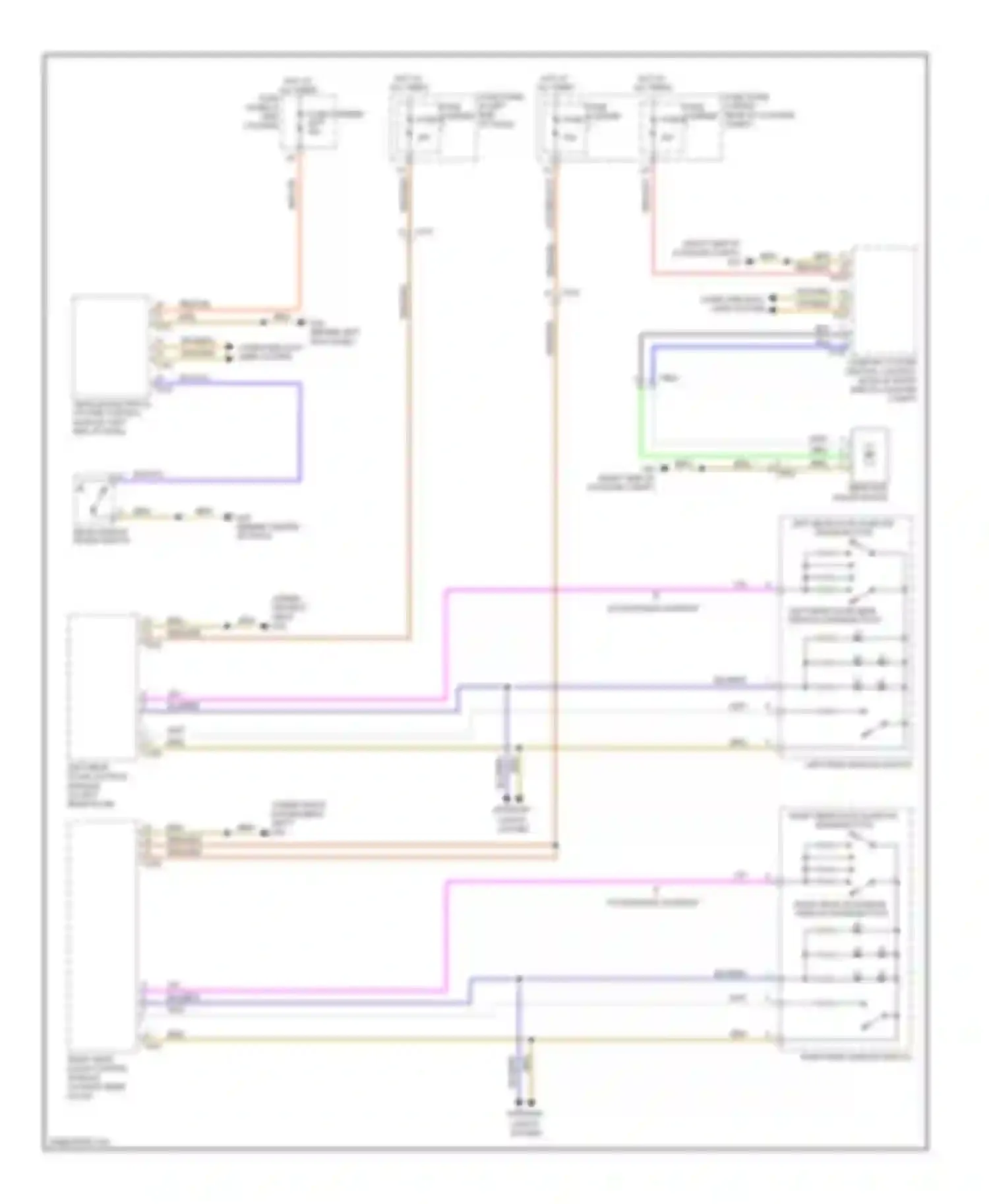 Wiring diagram red/wht for Audi S6 C7 (2012-2014) (40 of 43)