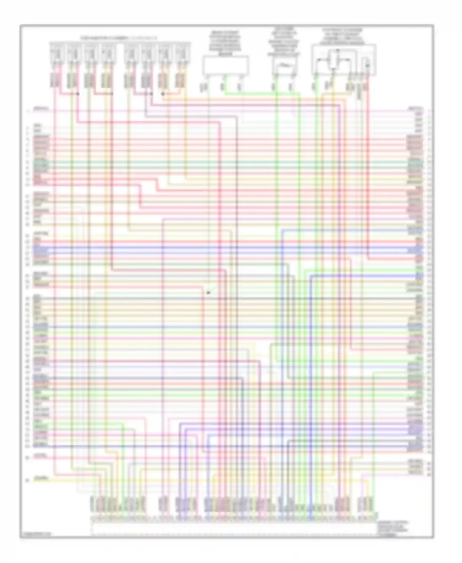 Wiring diagram blu/red for Audi S6 C7 (2012-2014)
