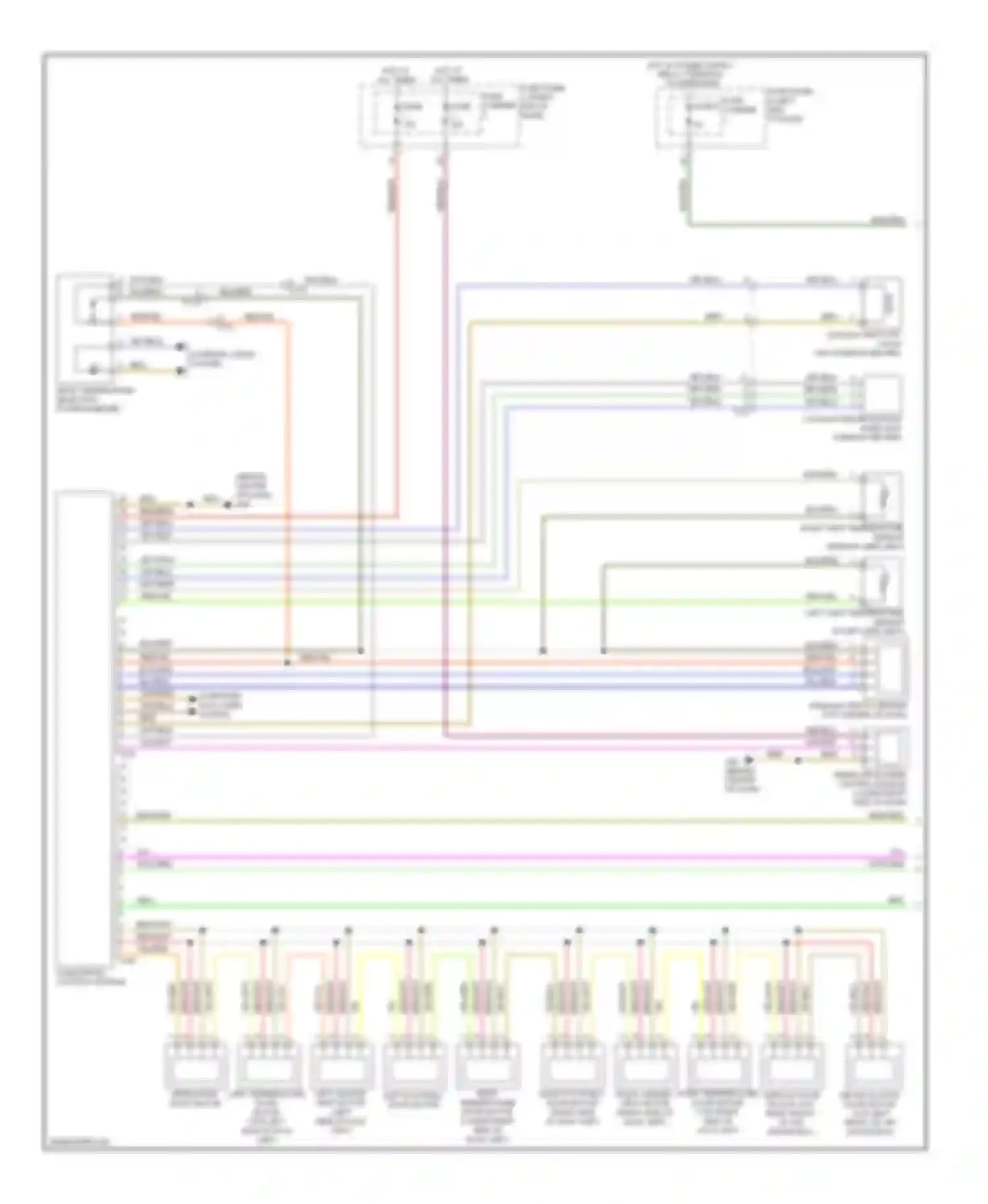 Wiring diagram yel/wht for Audi S6 C7 (2012-2014) (2 of 13)