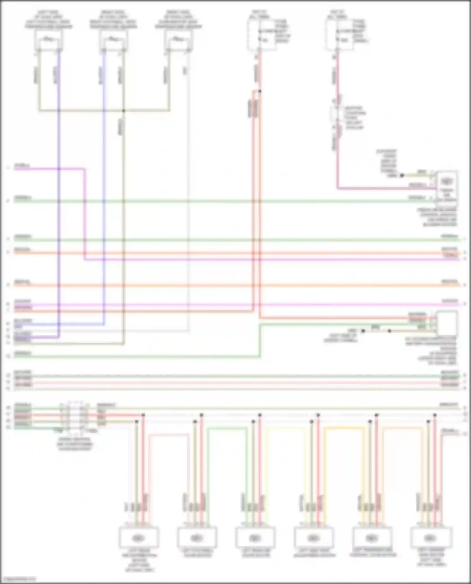 S6 Audi C8 (2019-2024): Automatic a/c circuit, w/o climatronic (3 of 6)