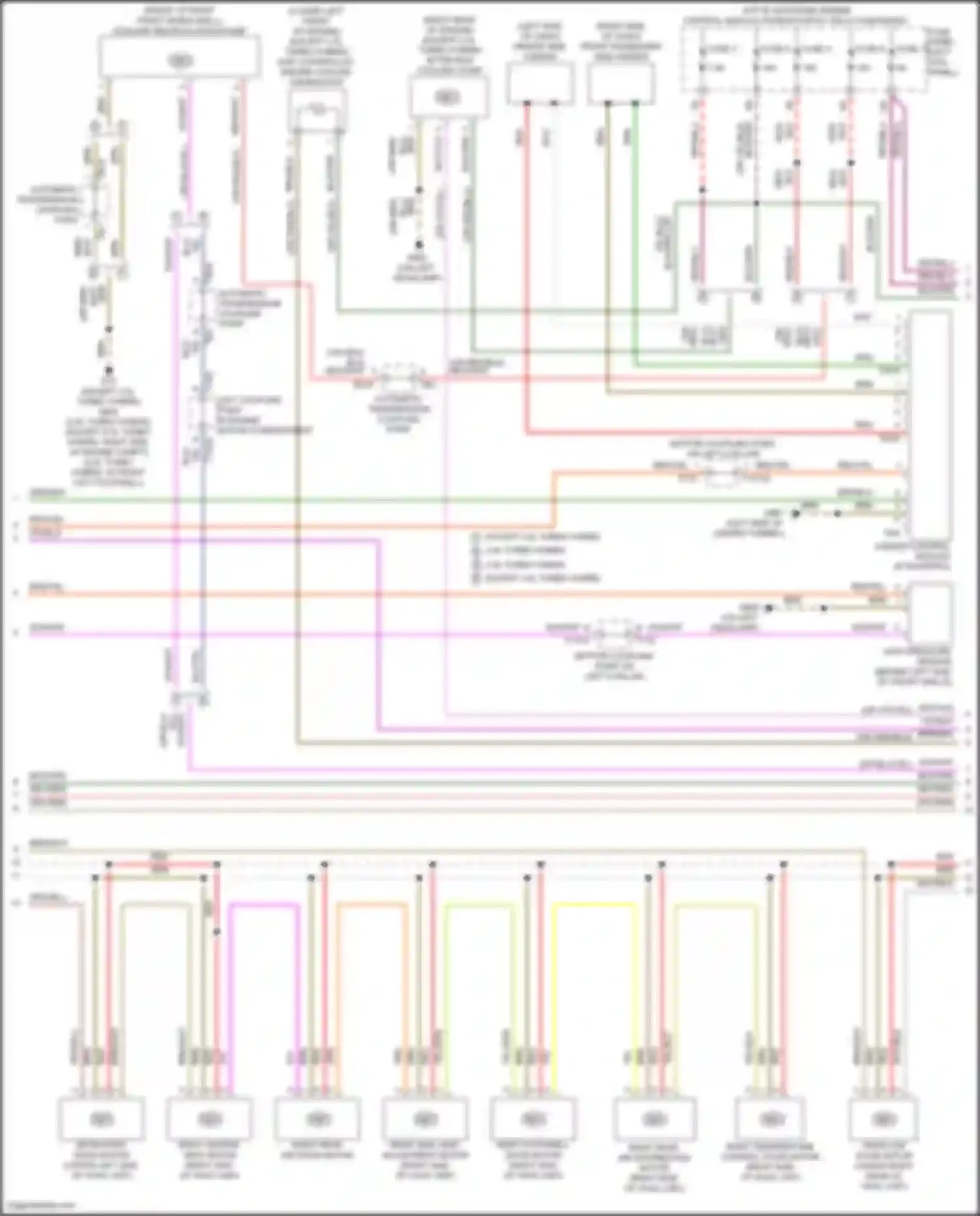 S6 Audi C8 (2019-2024): Automatic a/c circuit, w/o climatronic (4 of 6)
