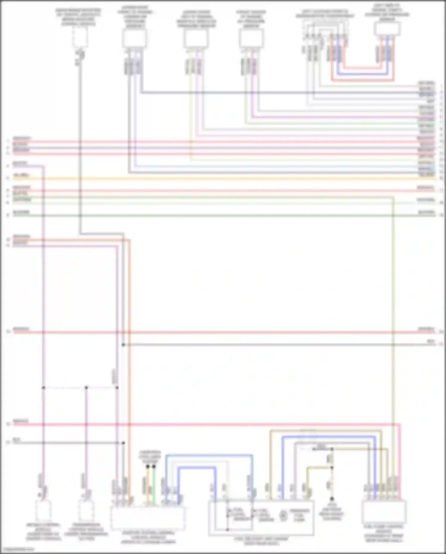 S6 Audi C8 (2019-2024): Wiring diagram engine performance 2.9l turbo hybrid (4 of 12)