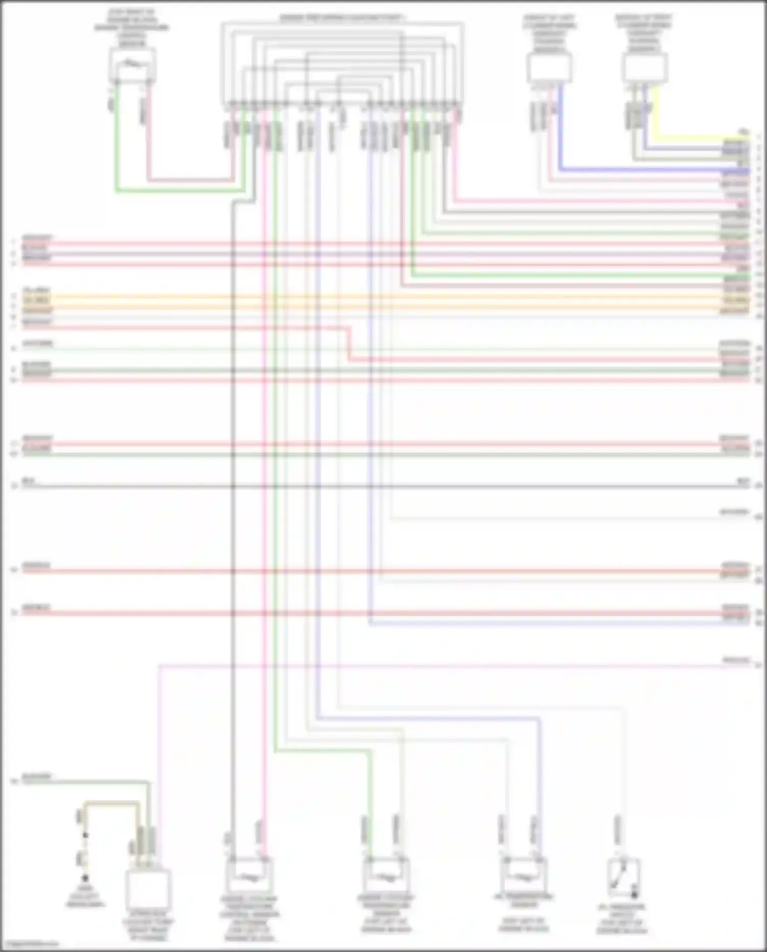 S6 Audi C8 (2019-2024): Wiring diagram engine performance 2.9l turbo hybrid (7 of 12)