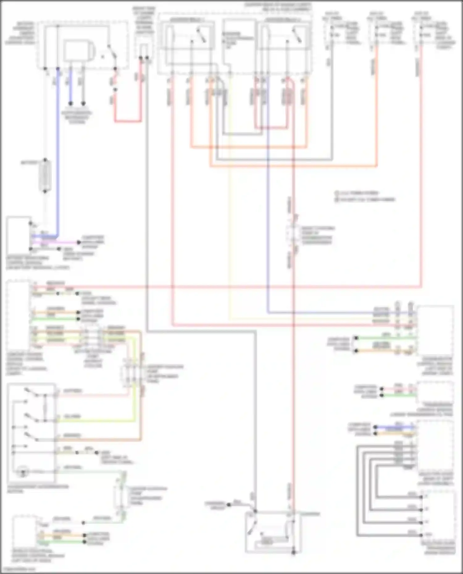 S6 Audi C8 (2019-2024): Starting circuit